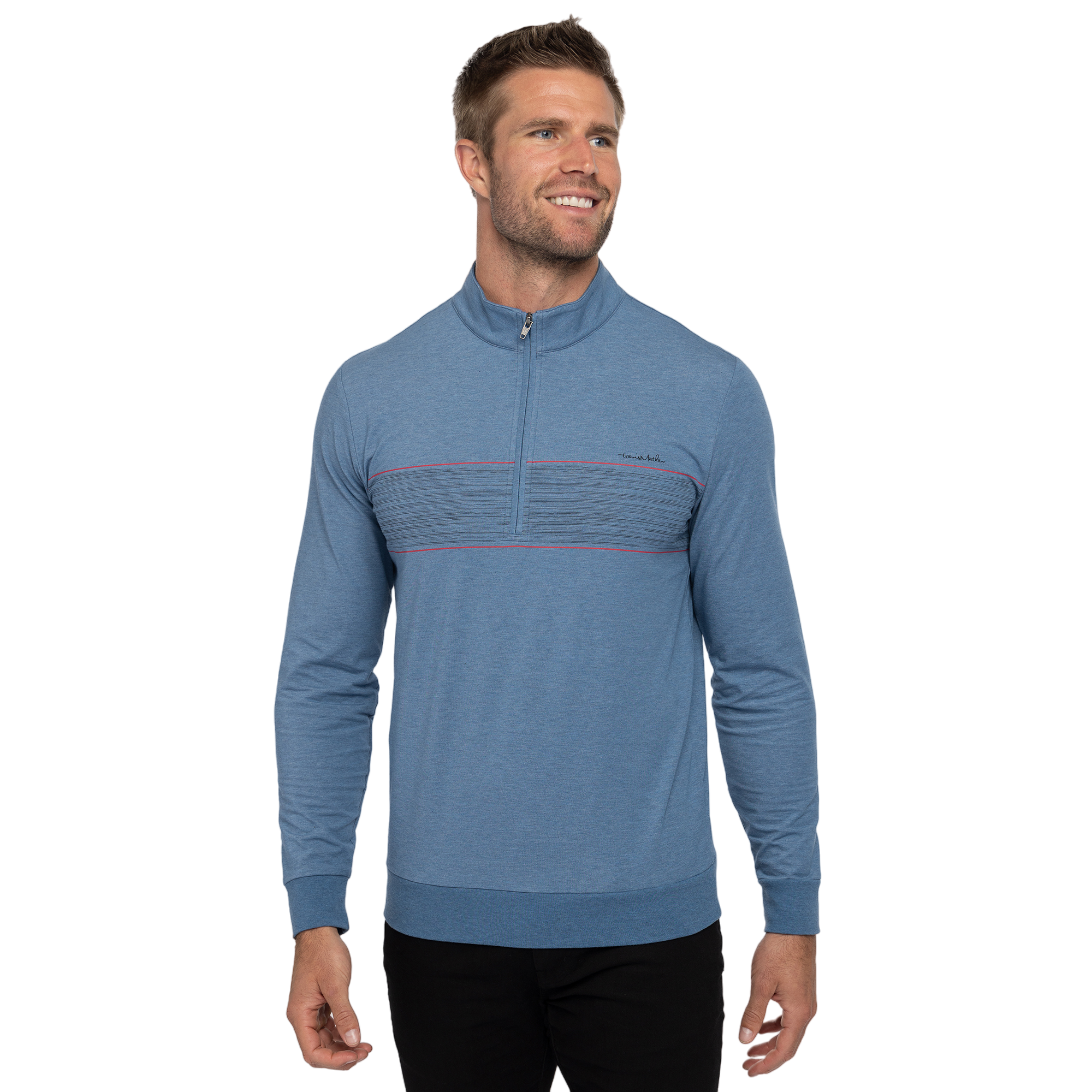 Splash Of Color Men's Golf Quarter Zip
