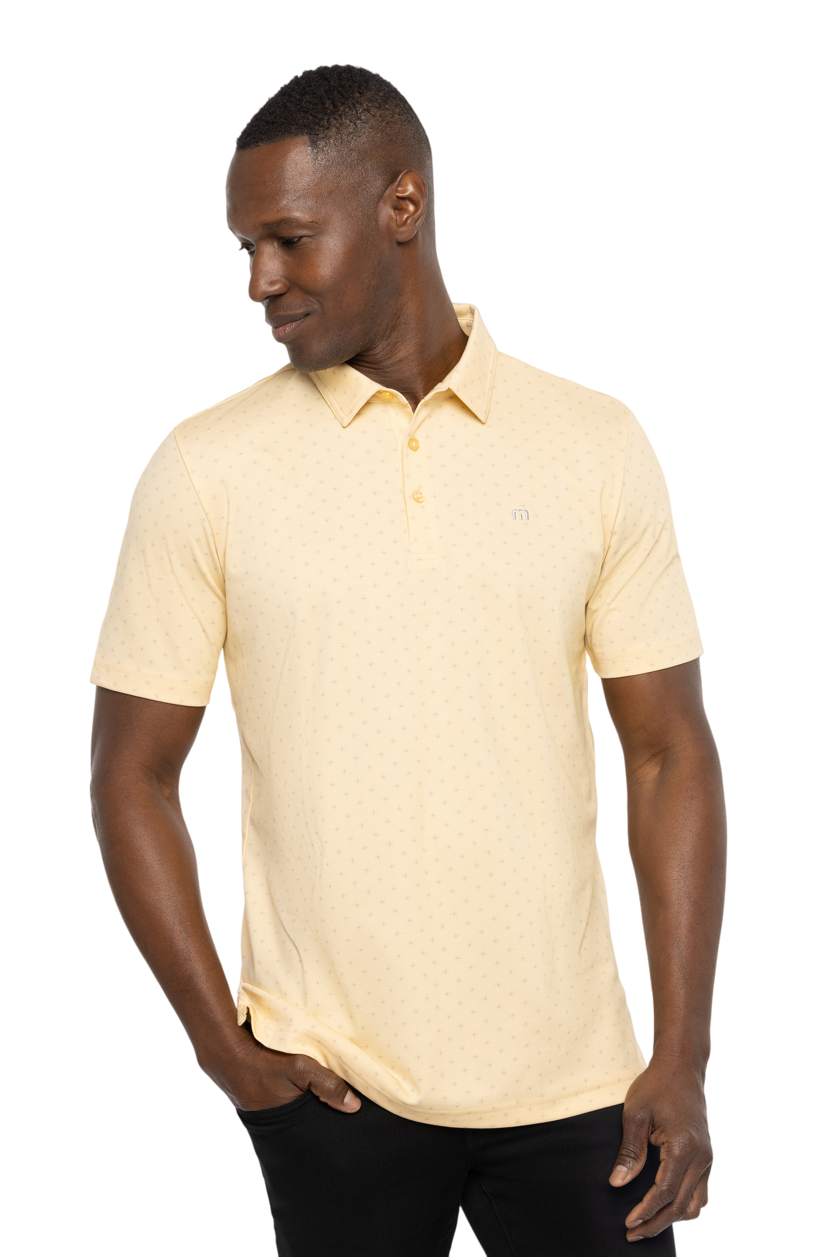 Bamboo Calm Men's Short Sleeve Golf Polo Shirt