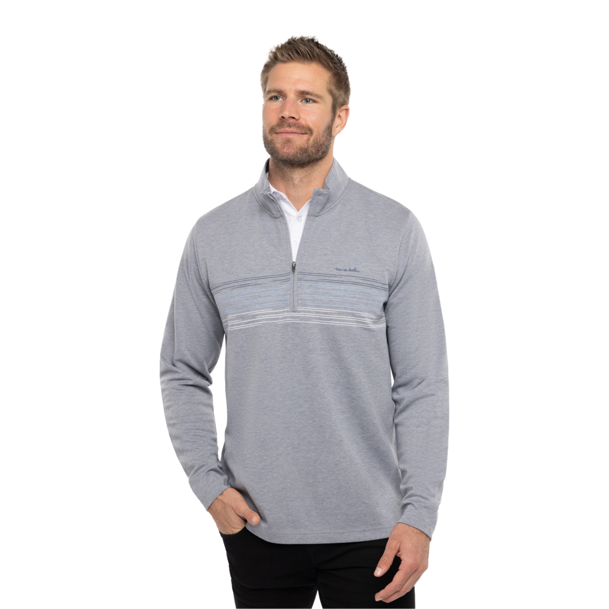 Travel More Men's Golf Quarter Zip
