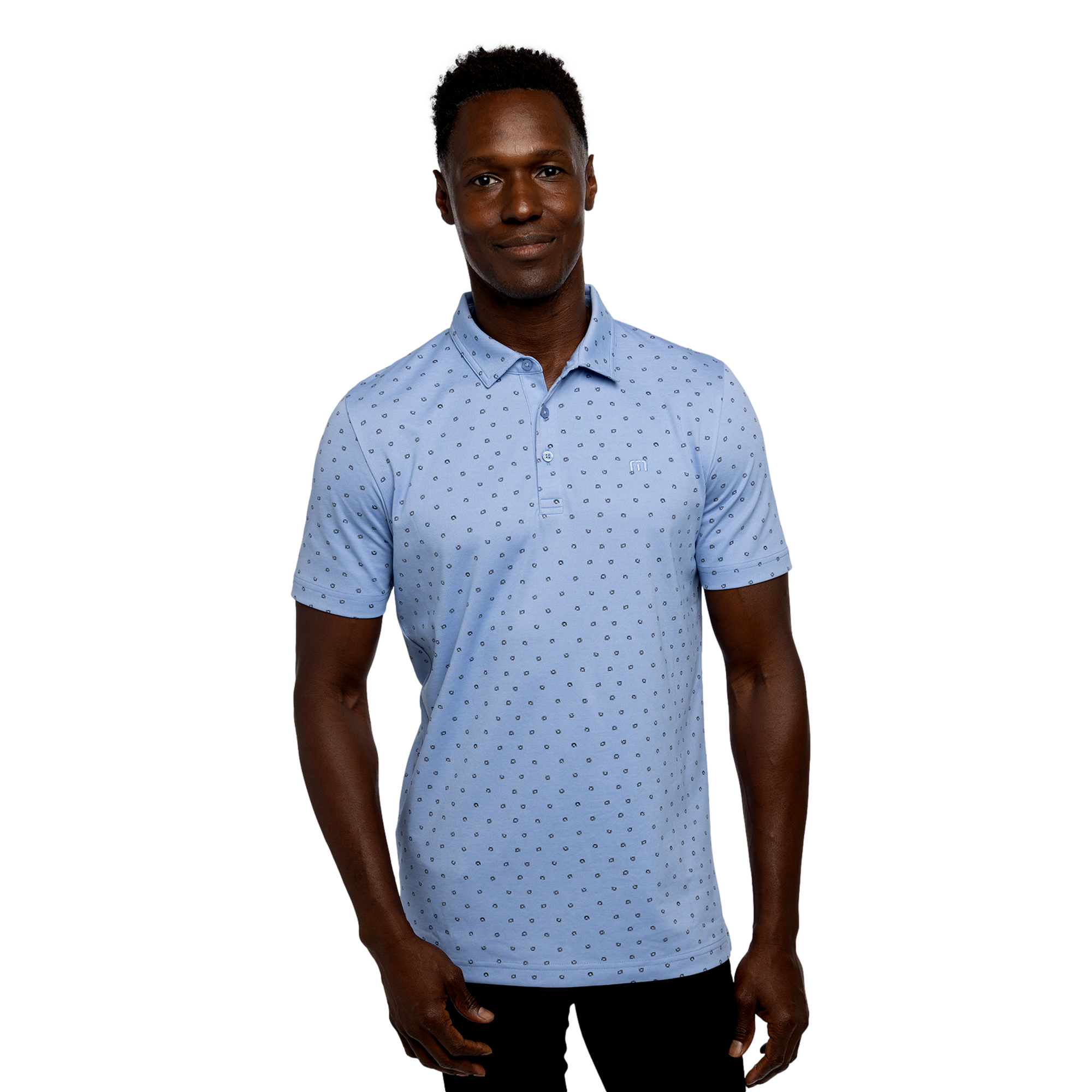 Carnaval Men's Short Sleeve Golf Polo Shirt