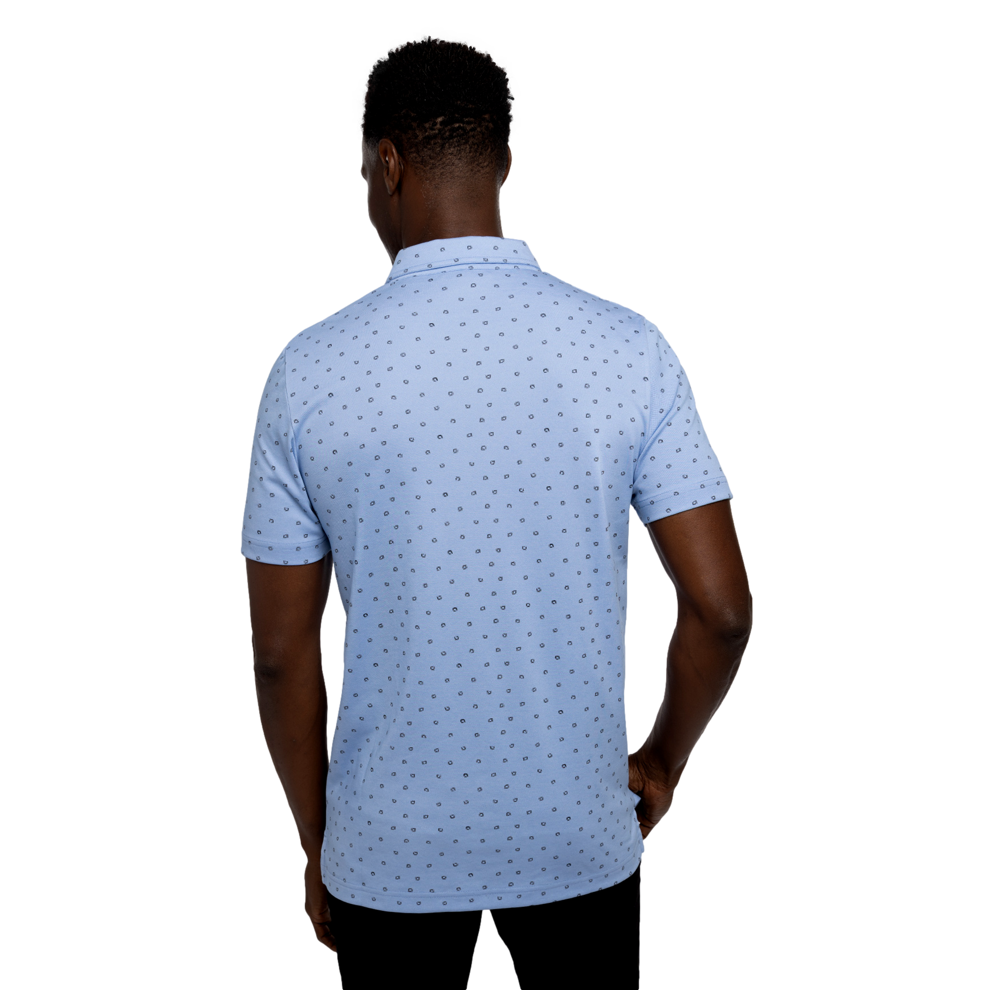 Carnaval Men's Short Sleeve Golf Polo Shirt