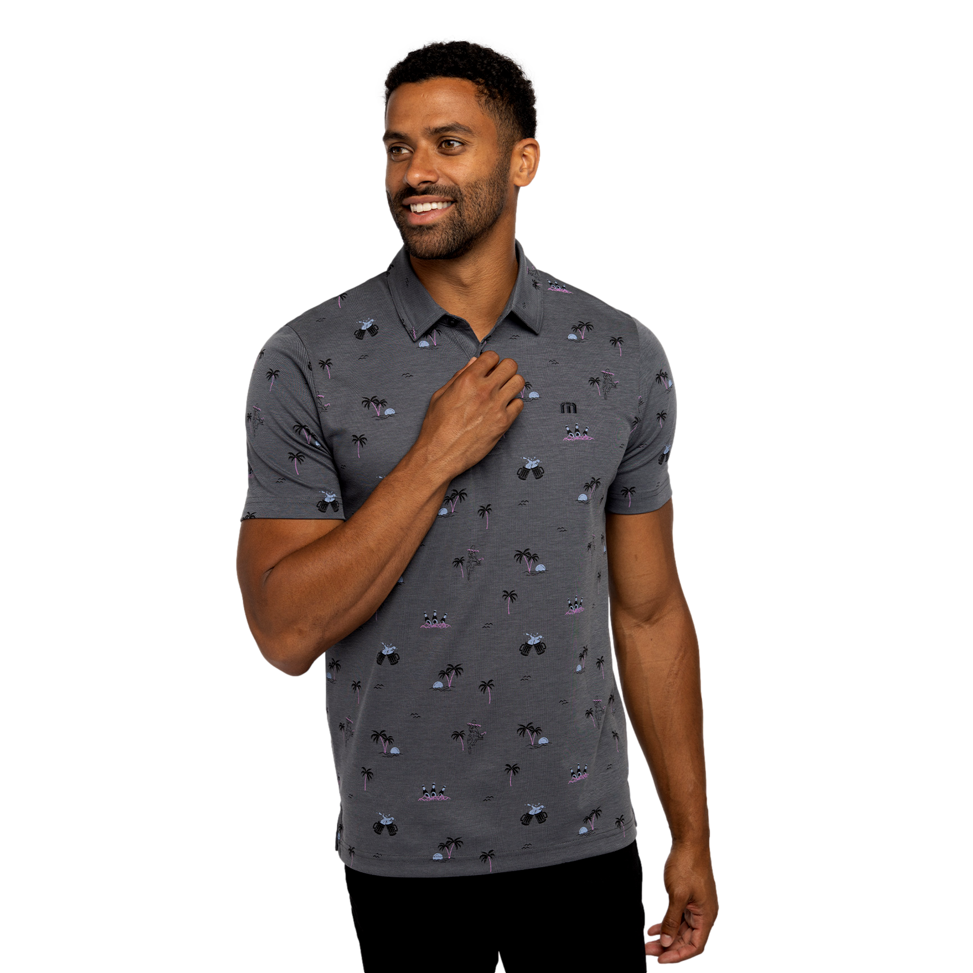 Ensenada Men's Short Sleeve Golf Polo Shirt