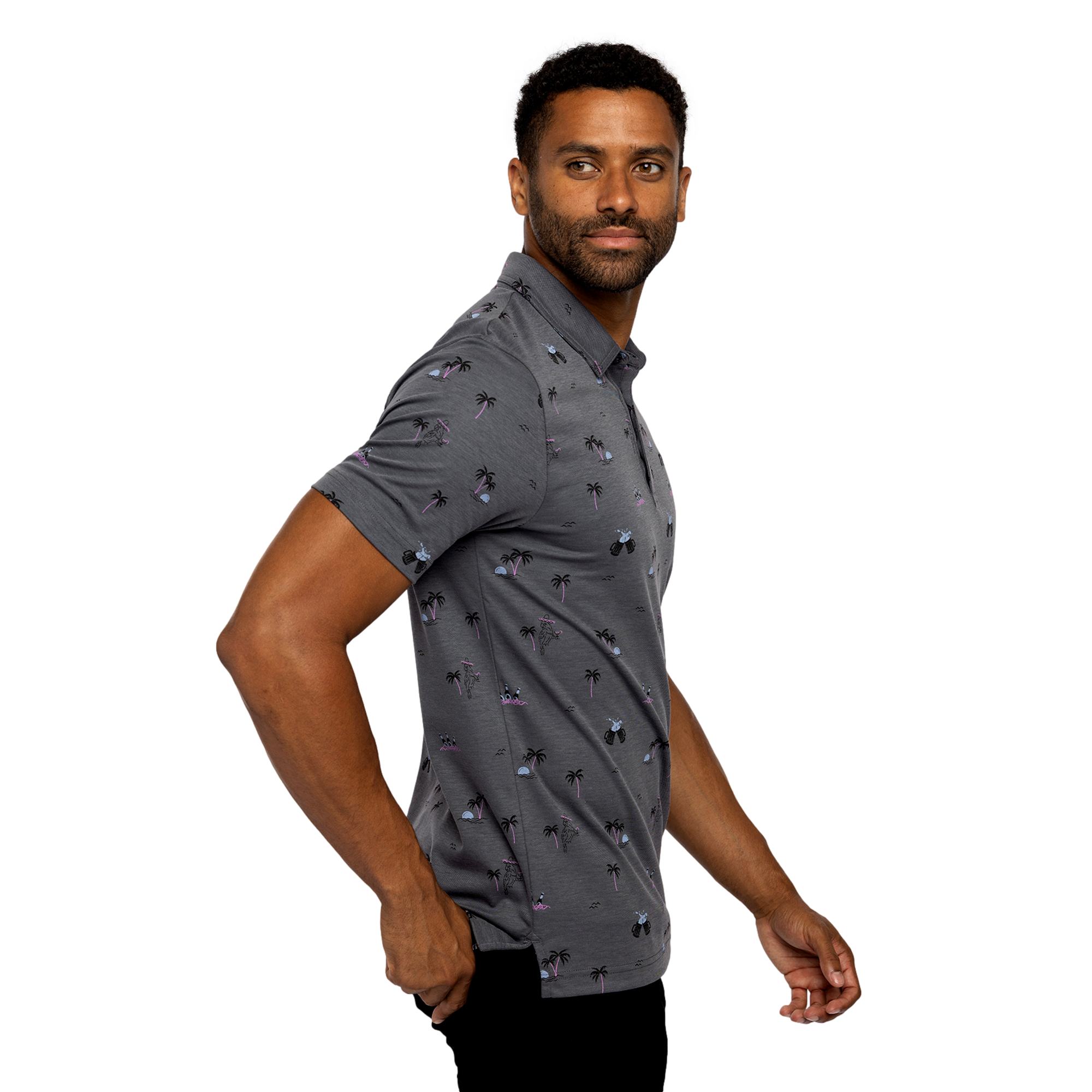 Ensenada Men's Short Sleeve Golf Polo Shirt