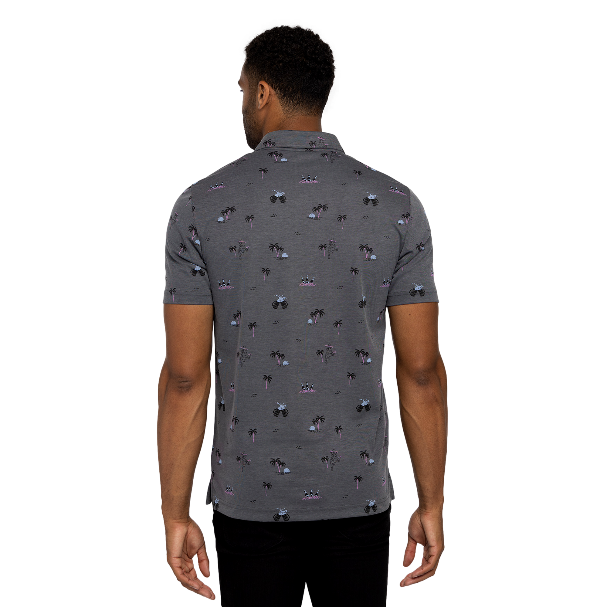 Ensenada Men's Short Sleeve Golf Polo Shirt