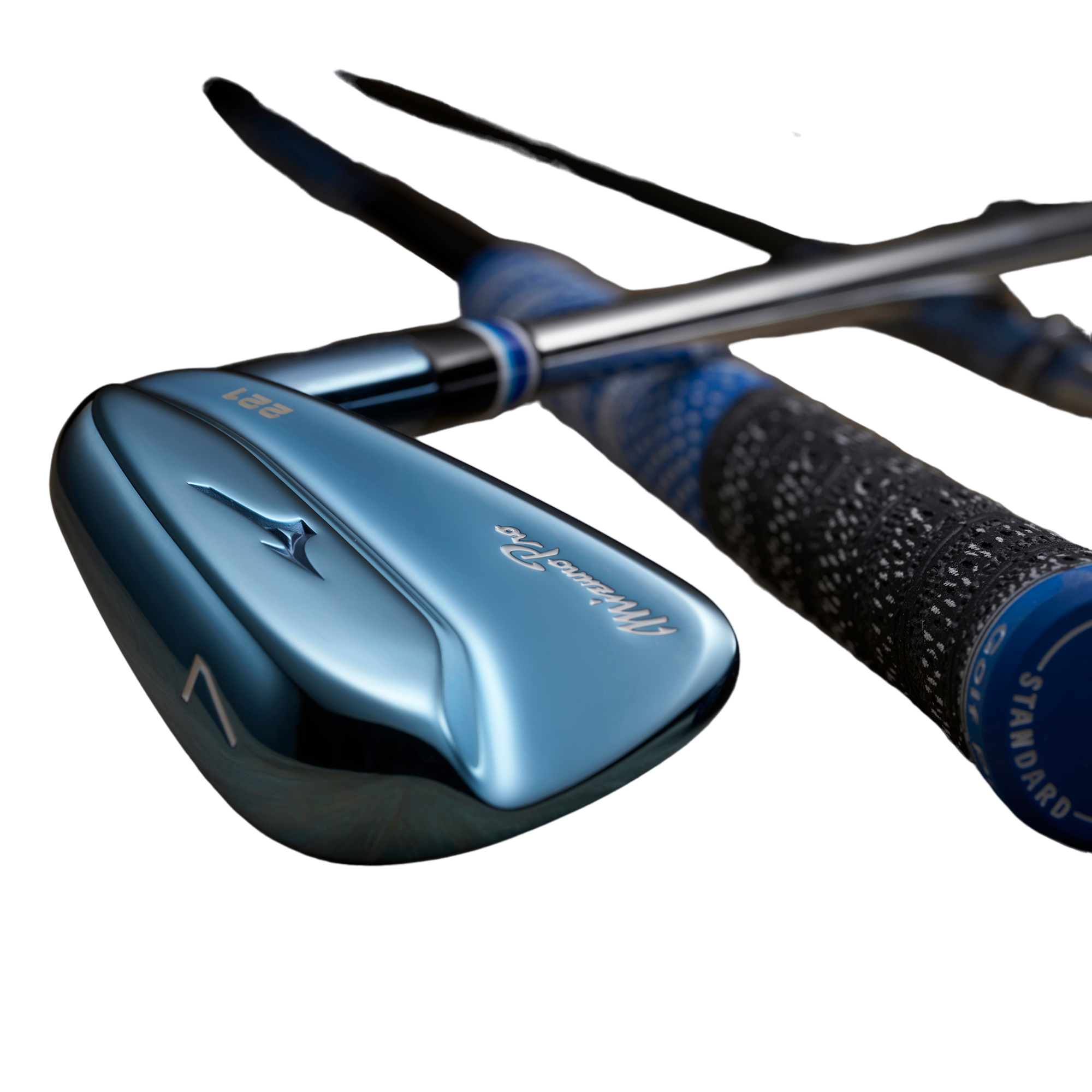 Pro 221 Limited Edition Blue Irons w/ Steel Shafts