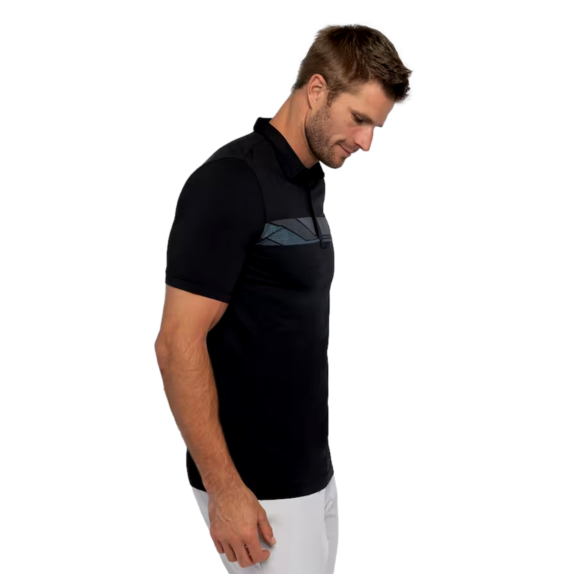 Grand Prize Heater Men's Short Sleeve Golf Polo Shirt