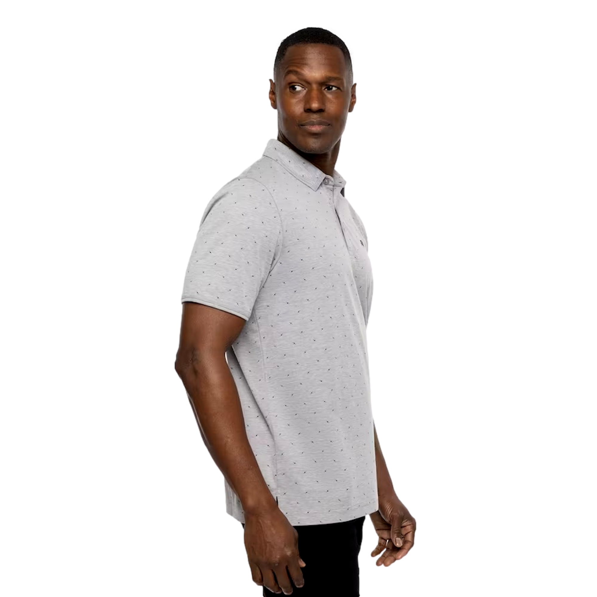 Cliff Jumping Men's Short Sleeve Golf Polo Shirt