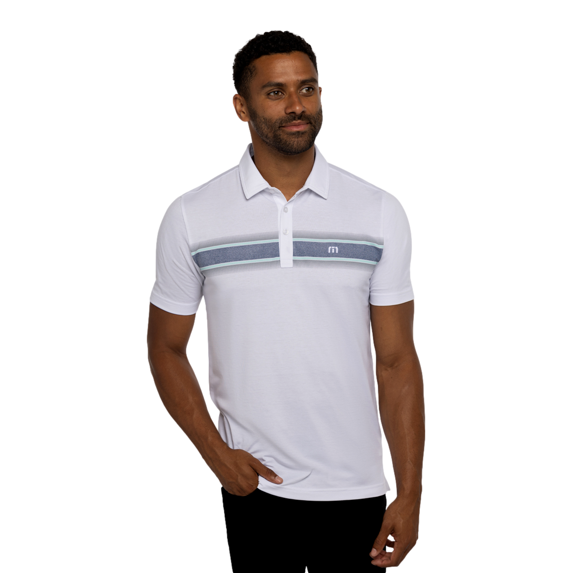 Lime On The Rim Men's Short Sleeve Golf Polo Shirt