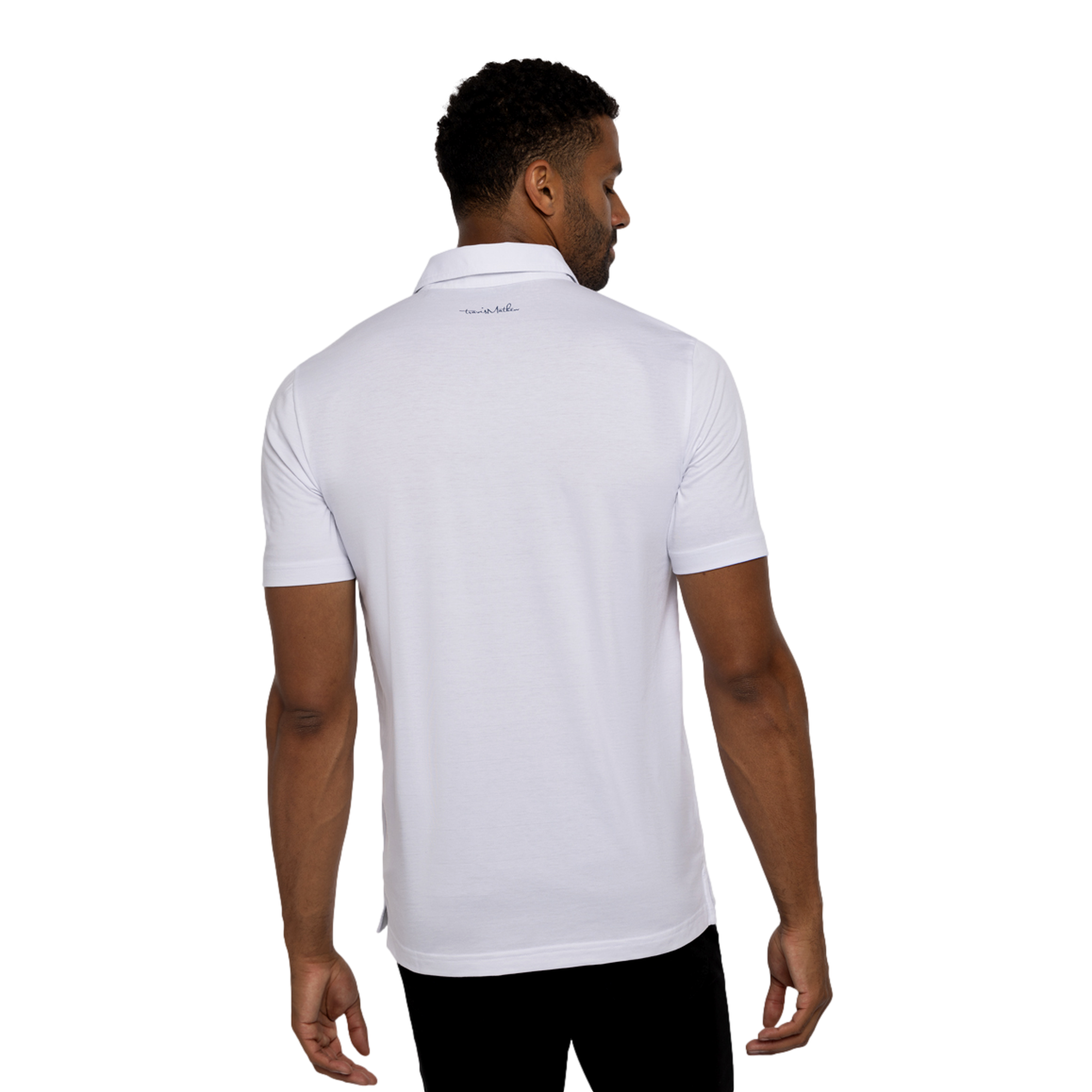 Lime On The Rim Men's Short Sleeve Golf Polo Shirt