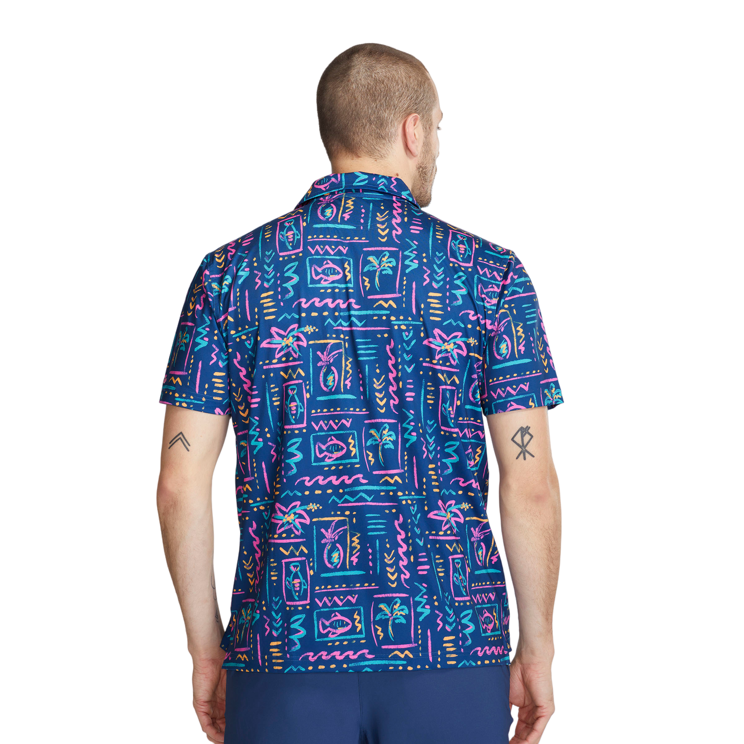 The Every Vibe Men's Short Sleeve Golf Polo Shirt