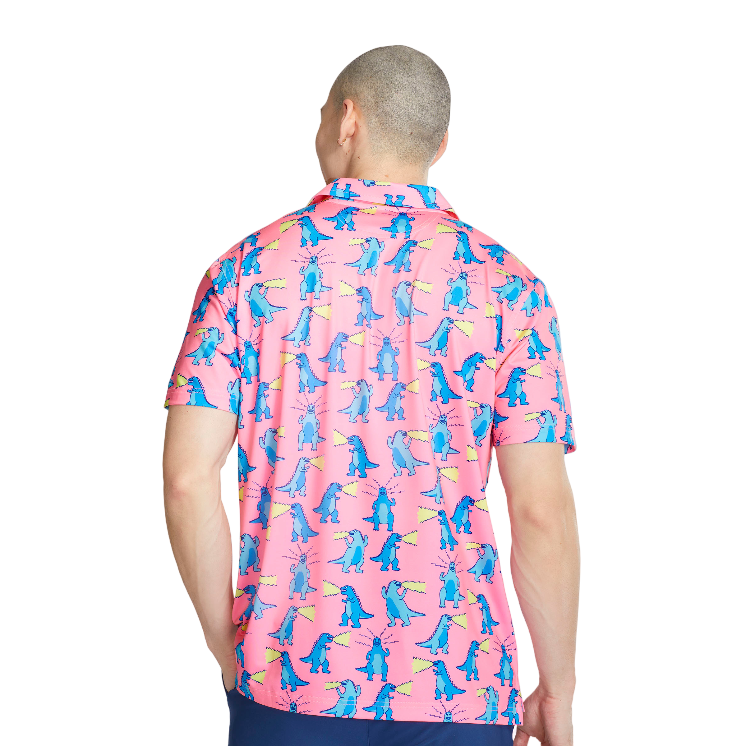 The Hear Me Roar Men's Short Sleeve Golf Polo Shirt