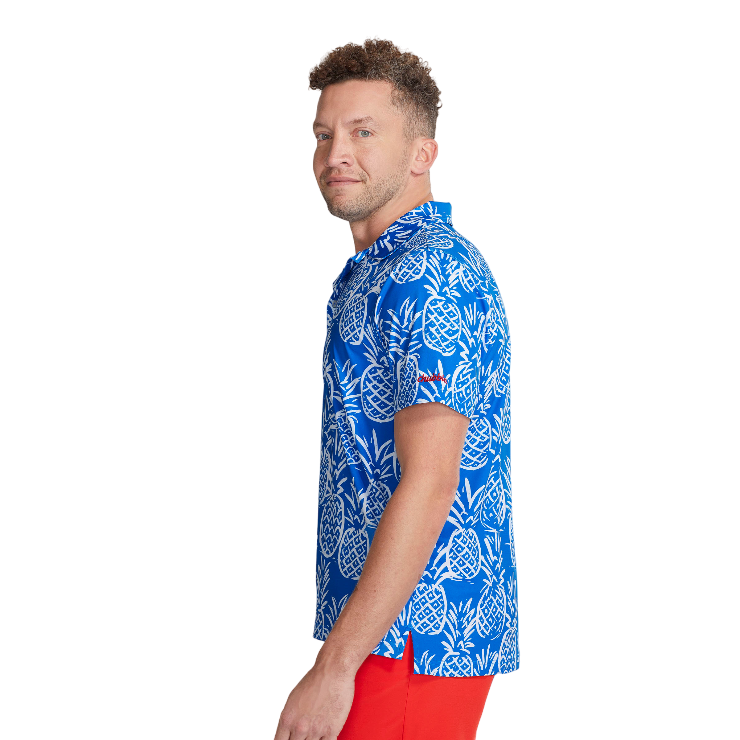 Thigh Napples Men's Short Sleeve Golf Polo Shirt