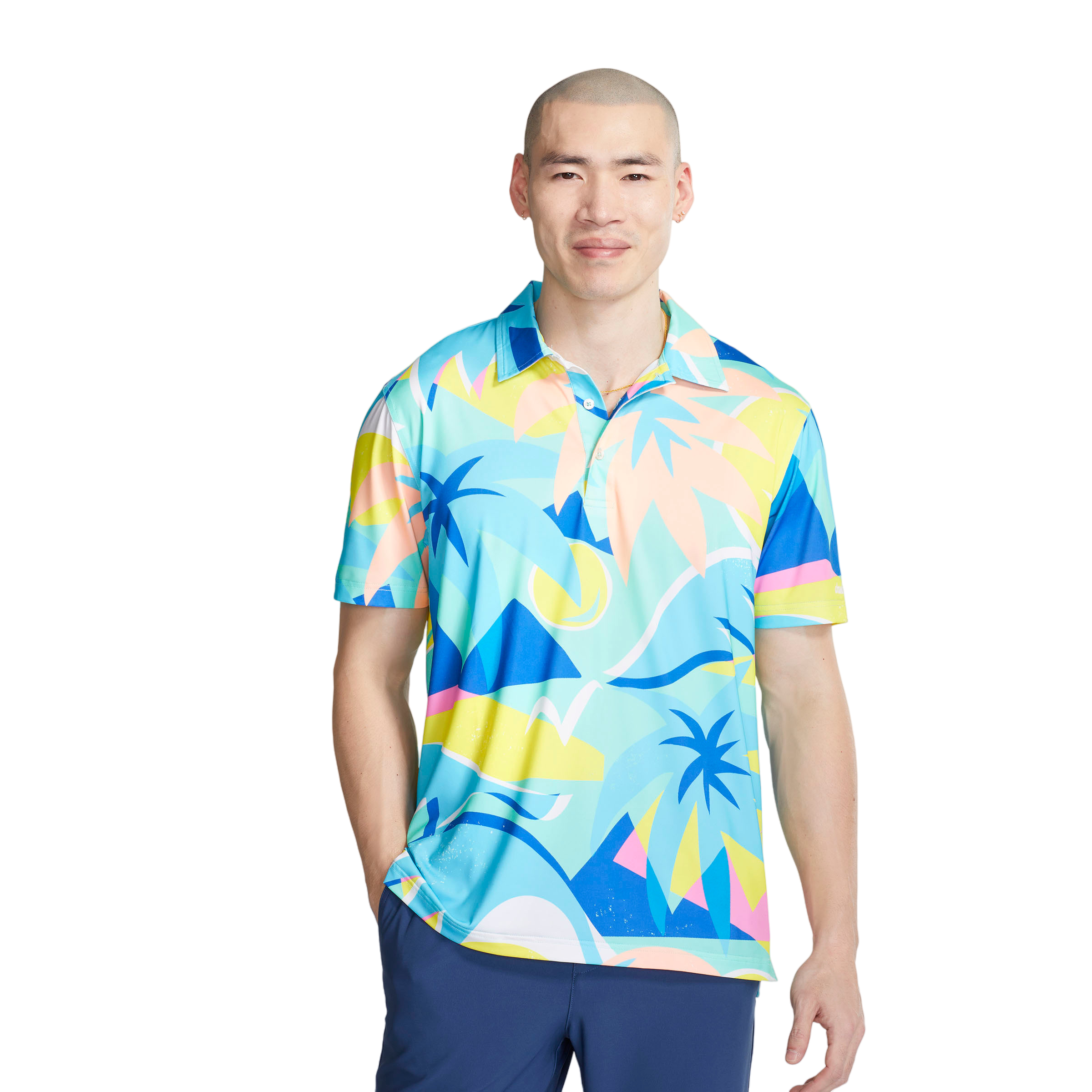 Wild Out There Men's Short Sleeve Golf Polo Shirt