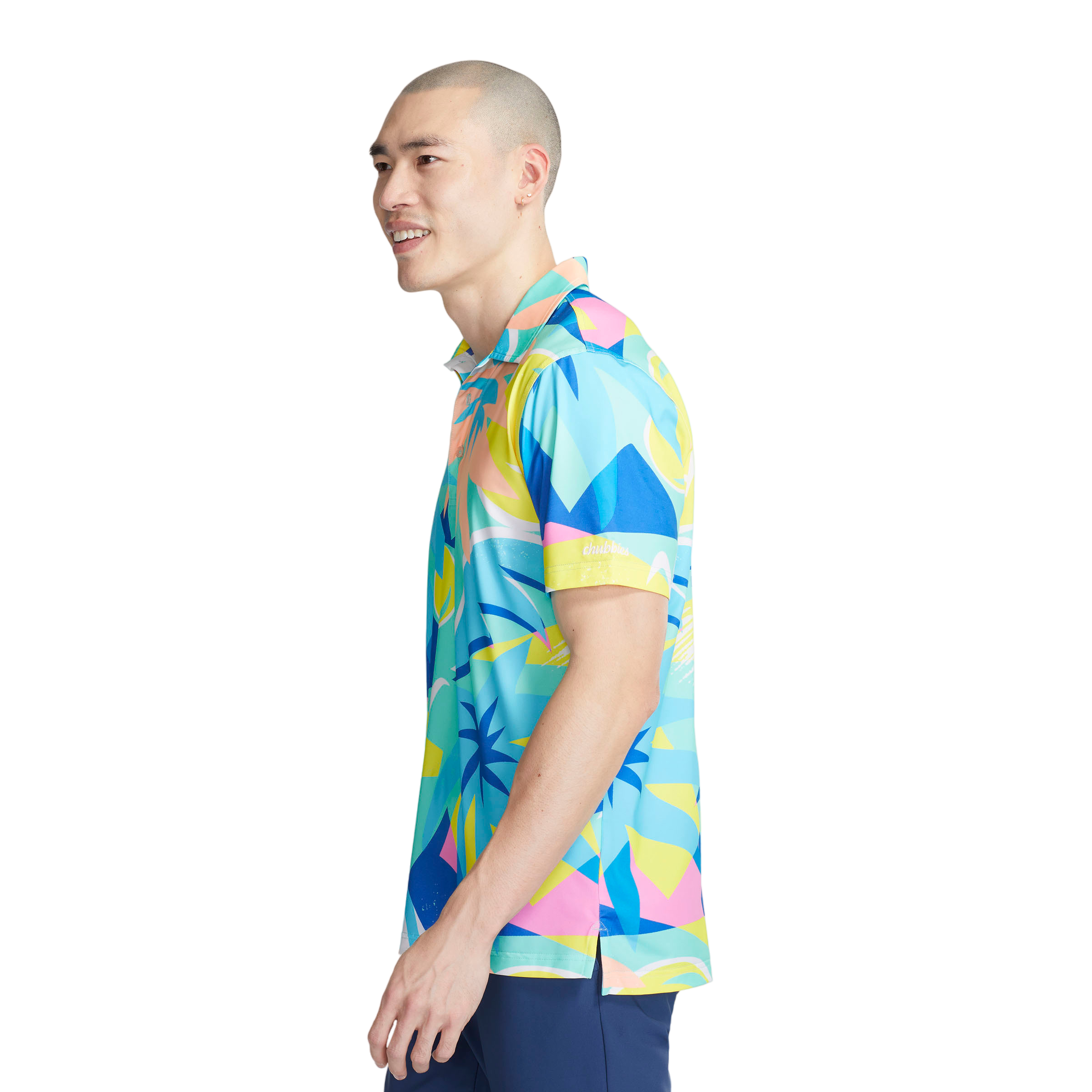 Wild Out There Men's Short Sleeve Golf Polo Shirt