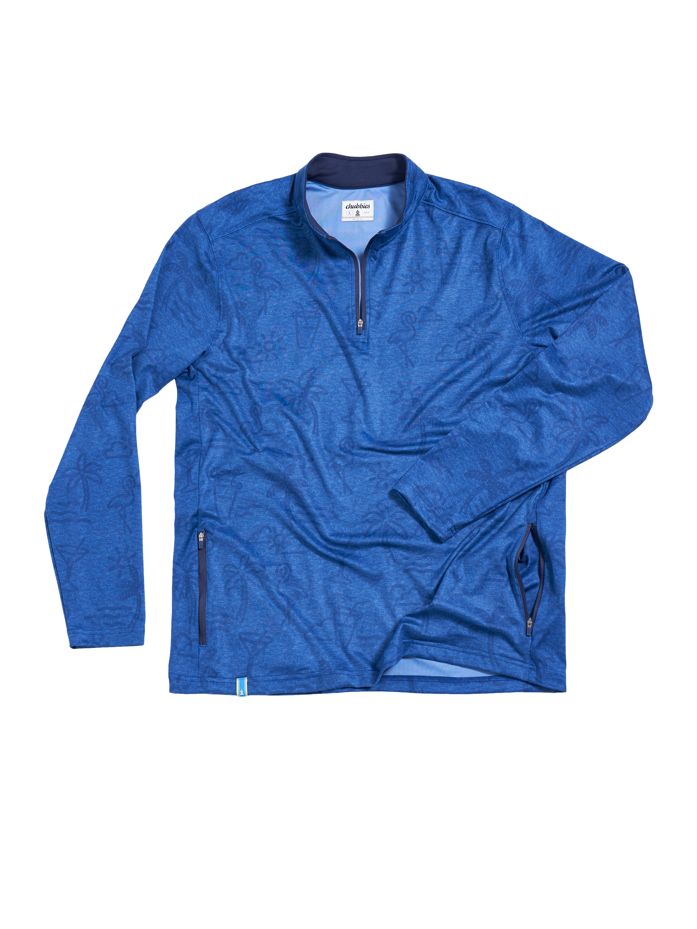 Neon Light Men's Golf Quarter Zip