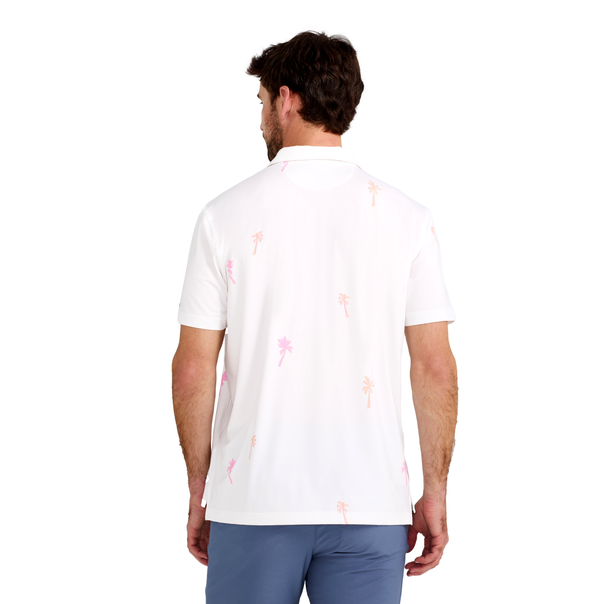 Keep Palm And Carry On Performance Polo