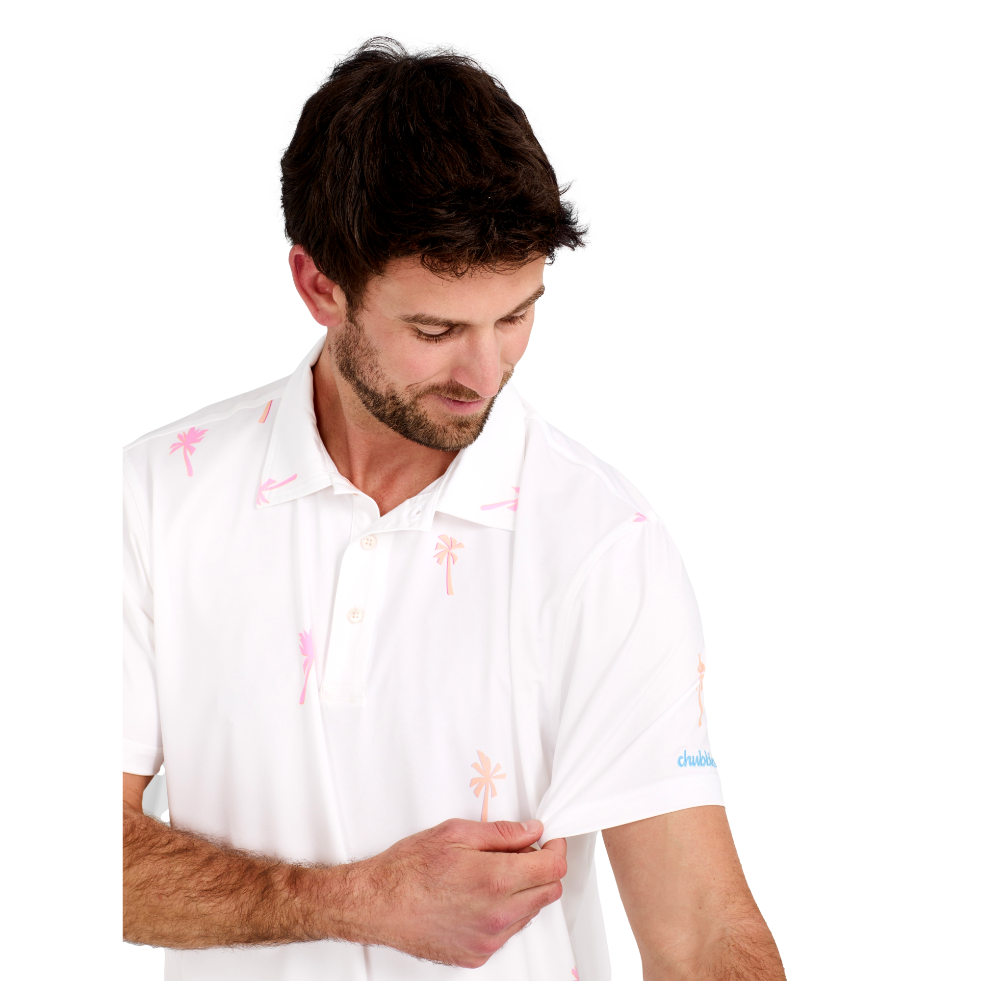 Keep Palm And Carry On Performance Polo