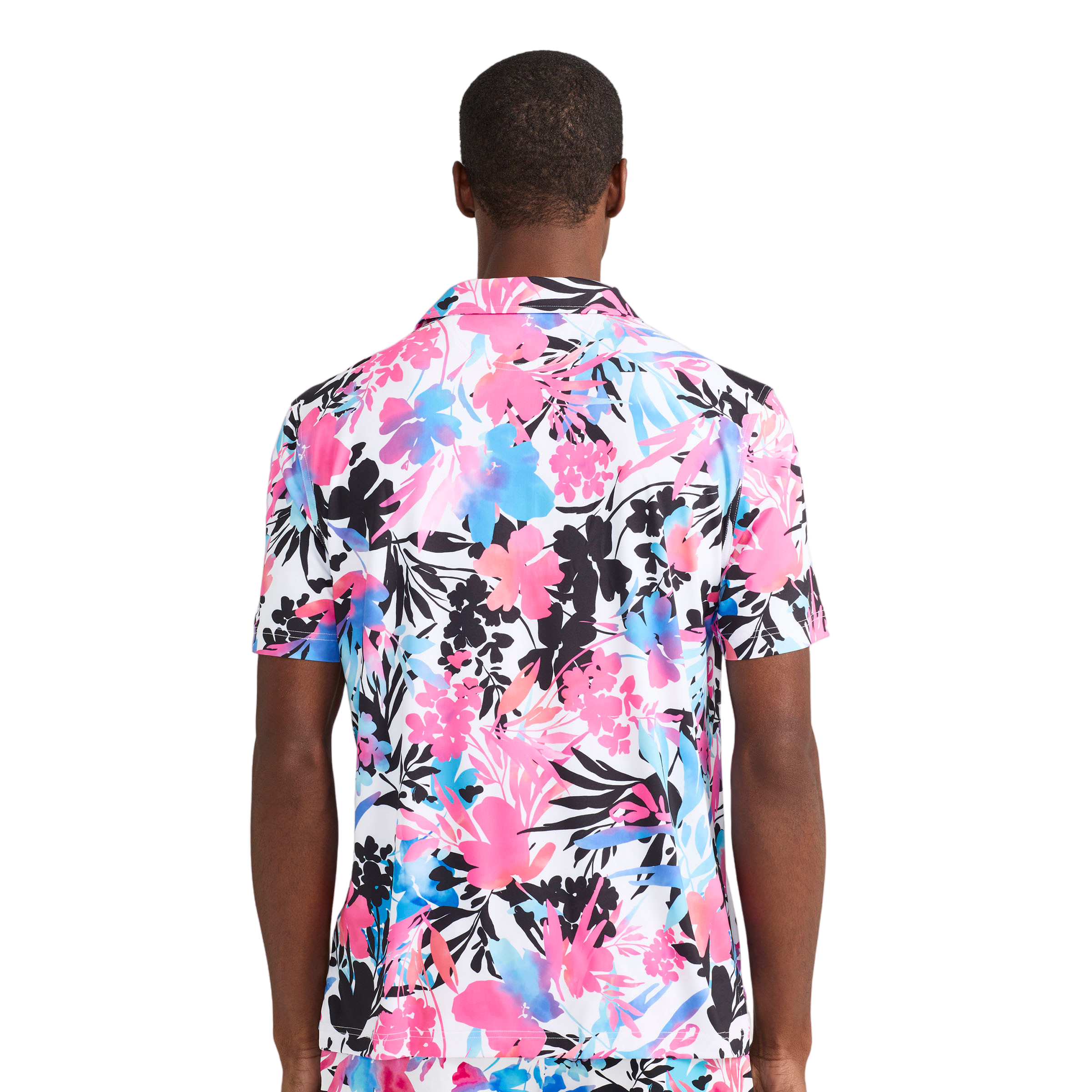 The Bloom Slammer Men's Short Sleeve Golf Polo Shirt