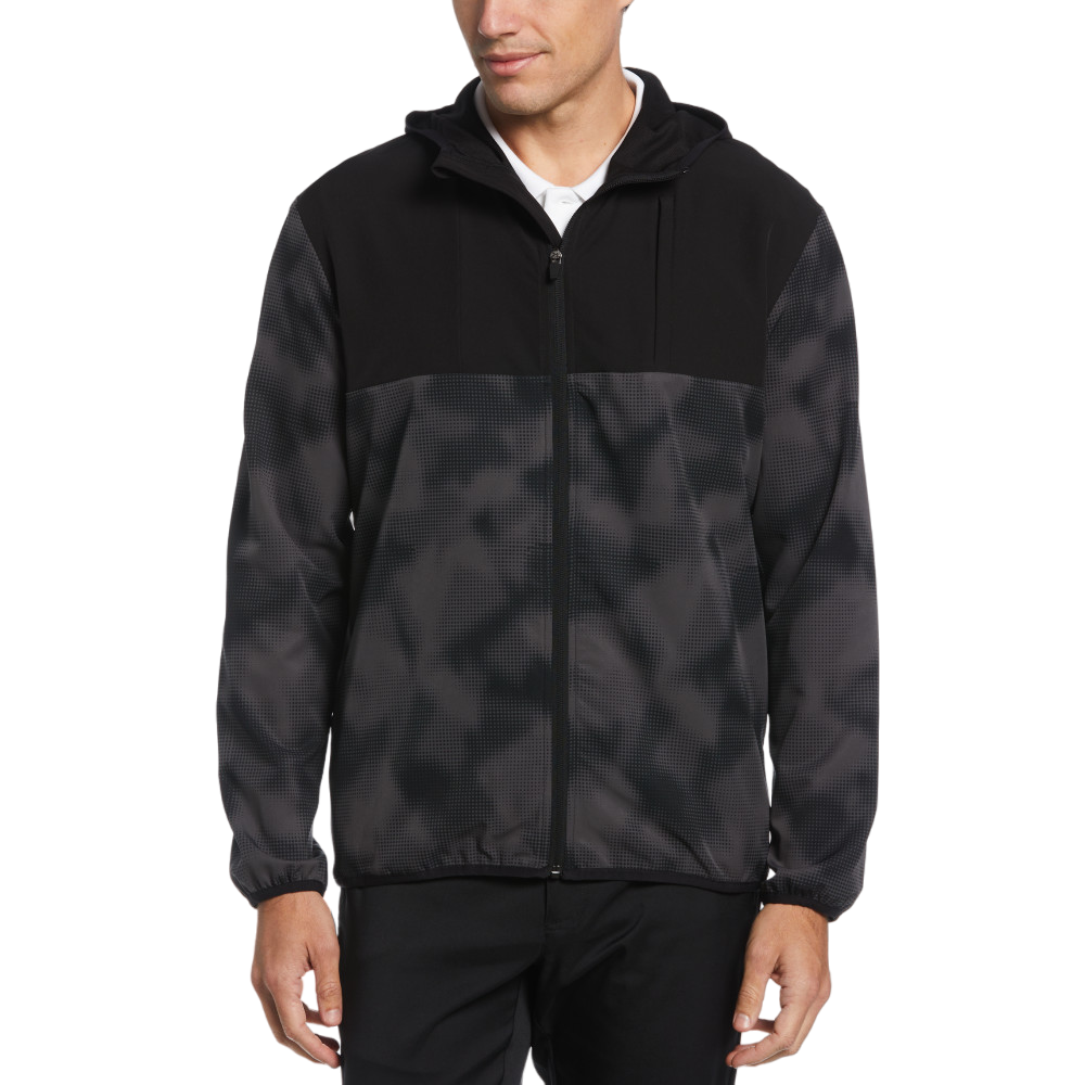 Shield Print Full-Zip Hoodie