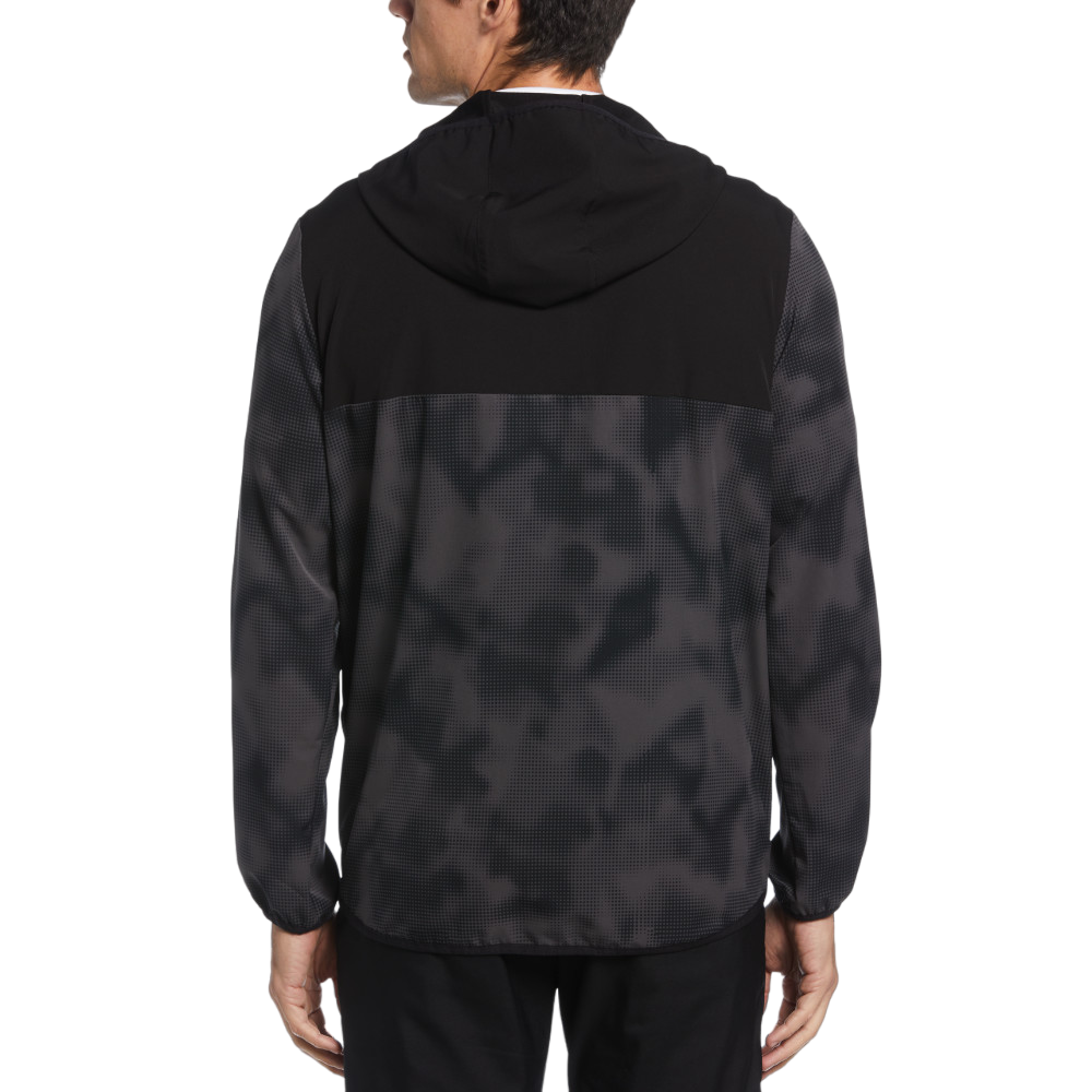 Shield Print Full-Zip Hoodie