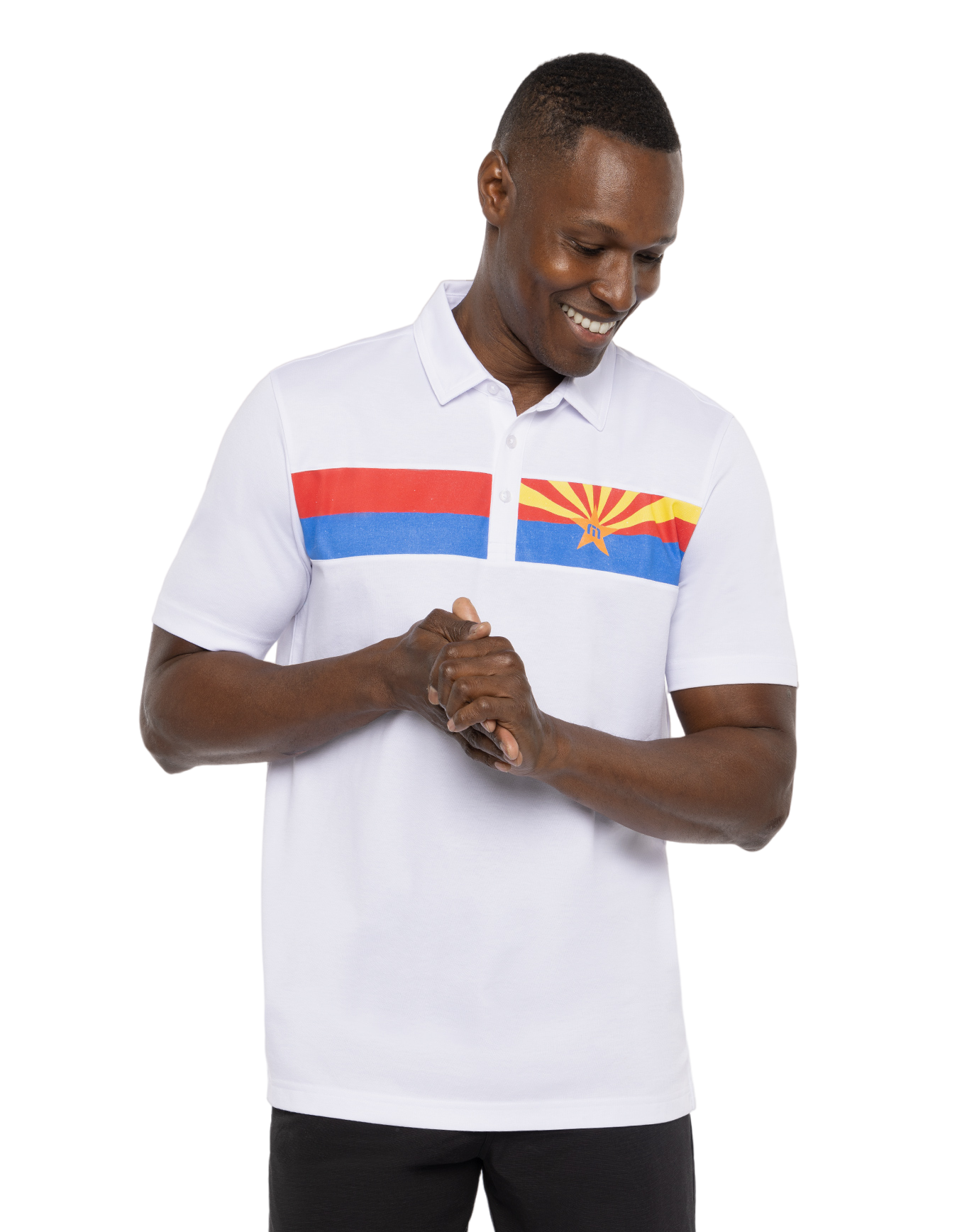 Great Prescott Men's Short Sleeve Golf Polo Shirt