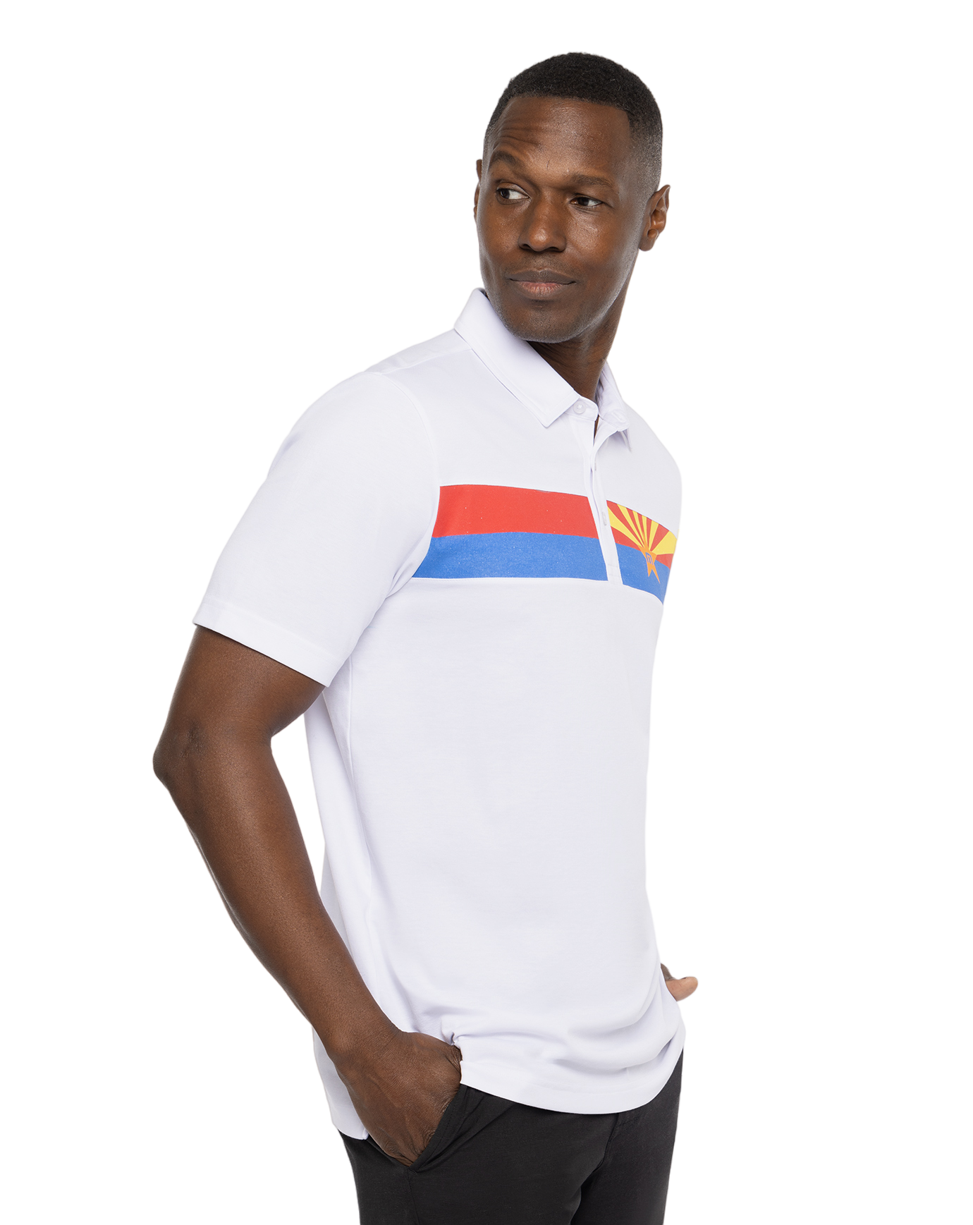 Great Prescott Men's Short Sleeve Golf Polo Shirt