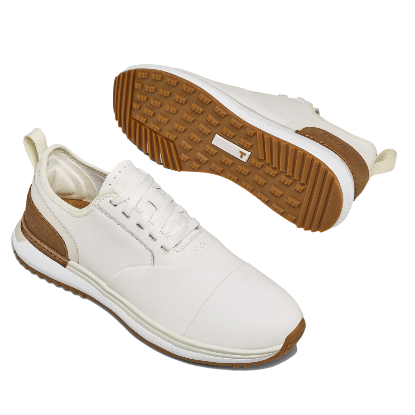 TRUE LUX Pro Men's Spikeless Golf Shoes