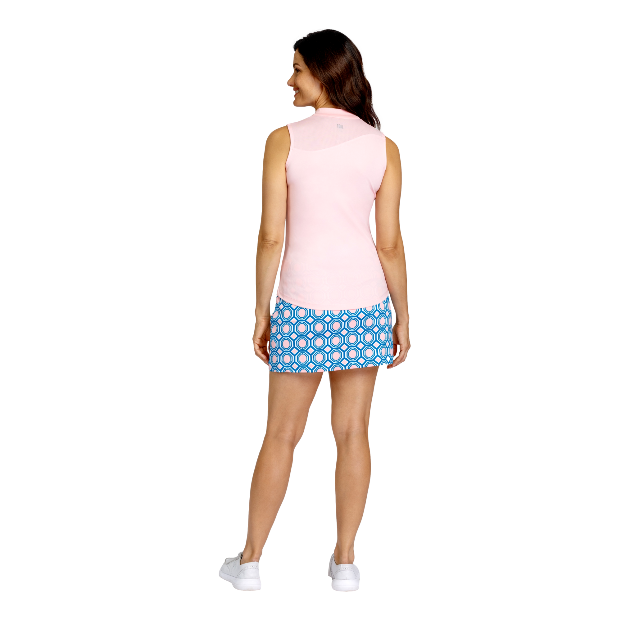 Emmet Sleeveless Mini Mock Top