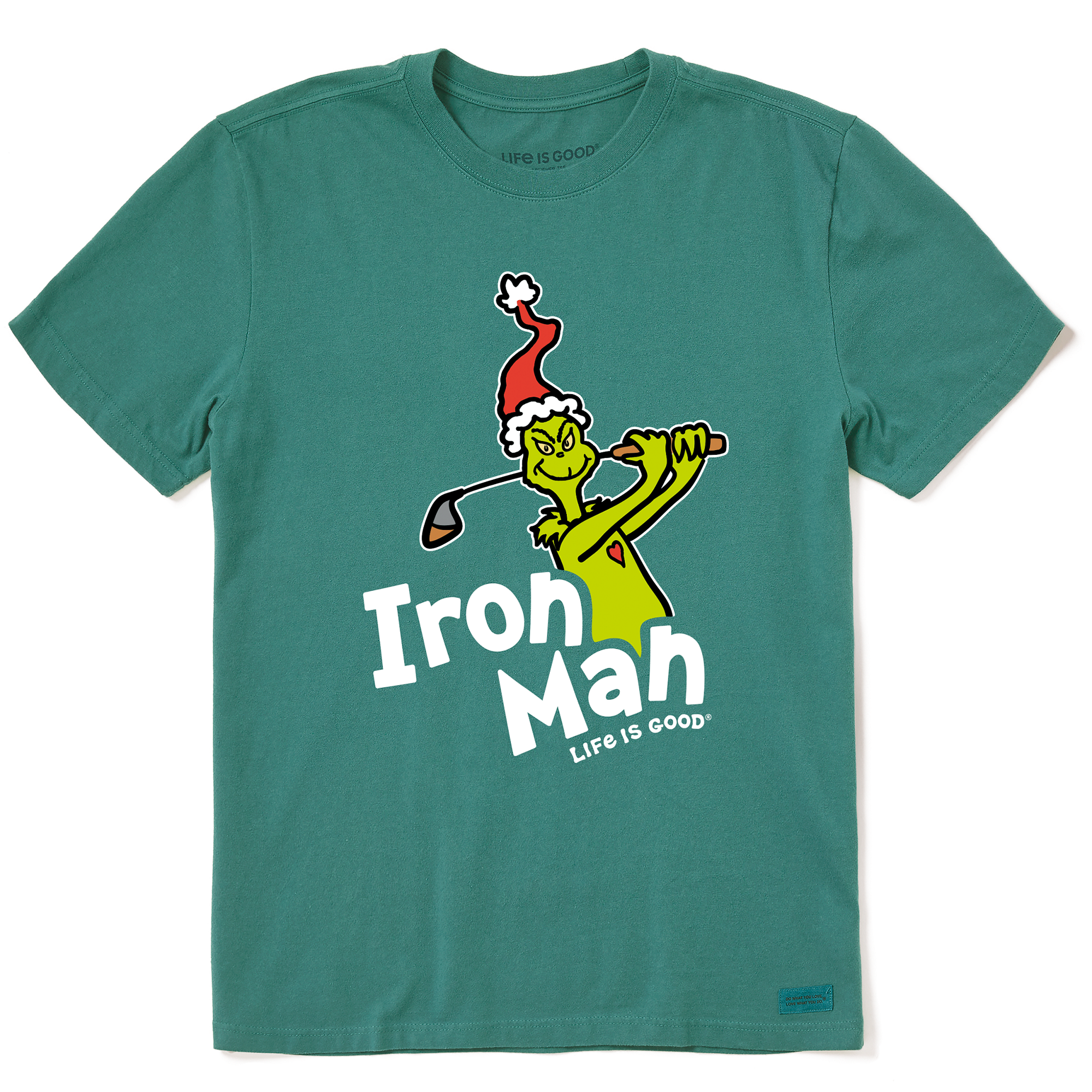 Iron Man Grinch Short Sleeve Crusher T-Shirt