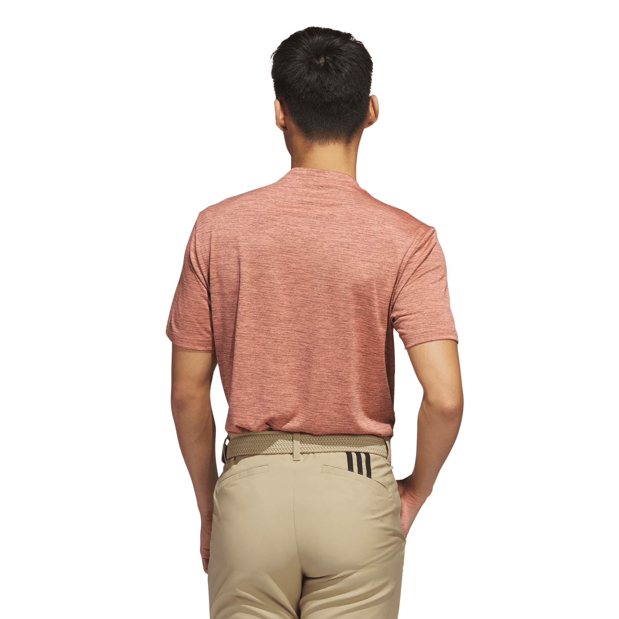 Texture Blade Men's Short Sleeve Golf Polo Shirt