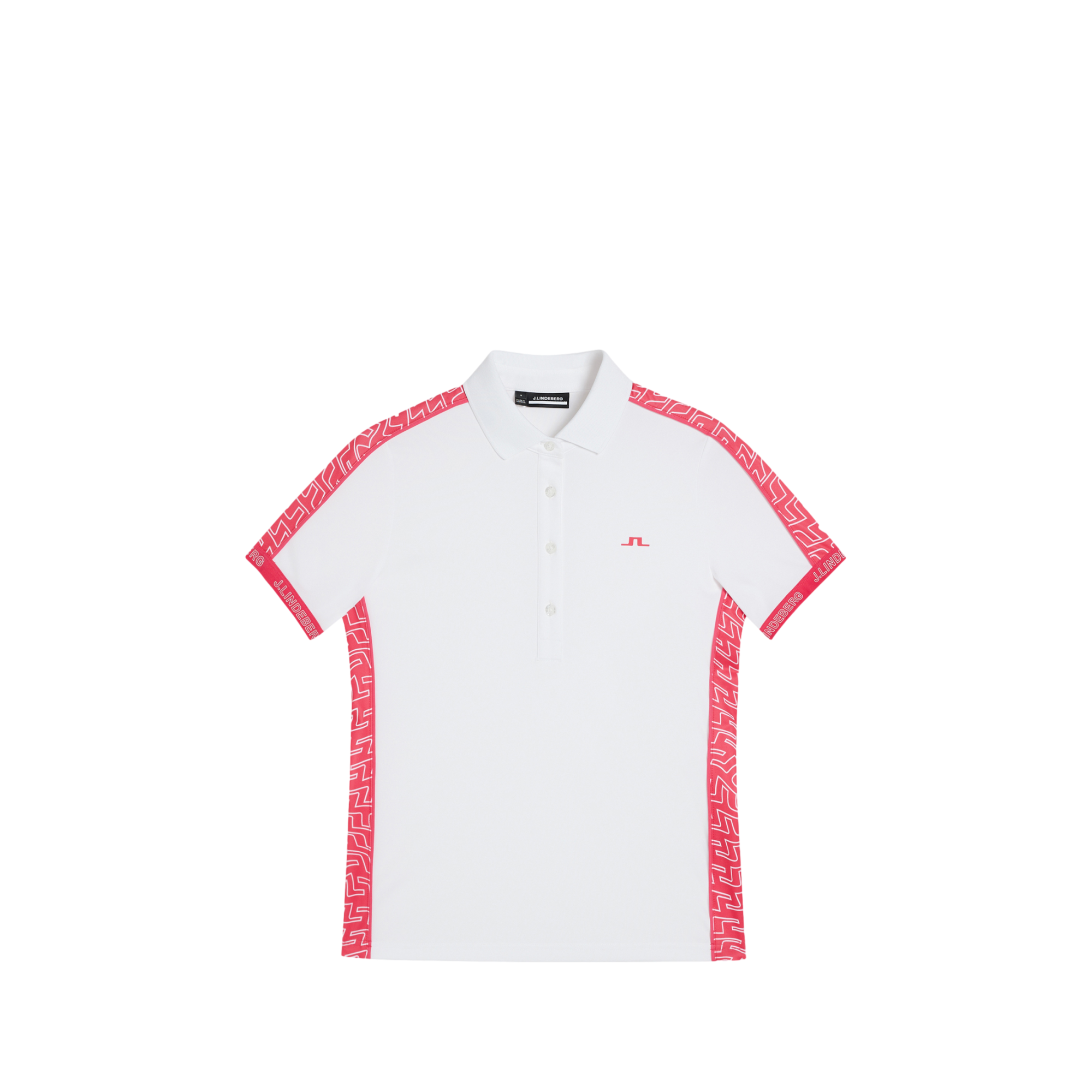 Damai Block Print Women's Short Sleeve Golf Polo Shirt