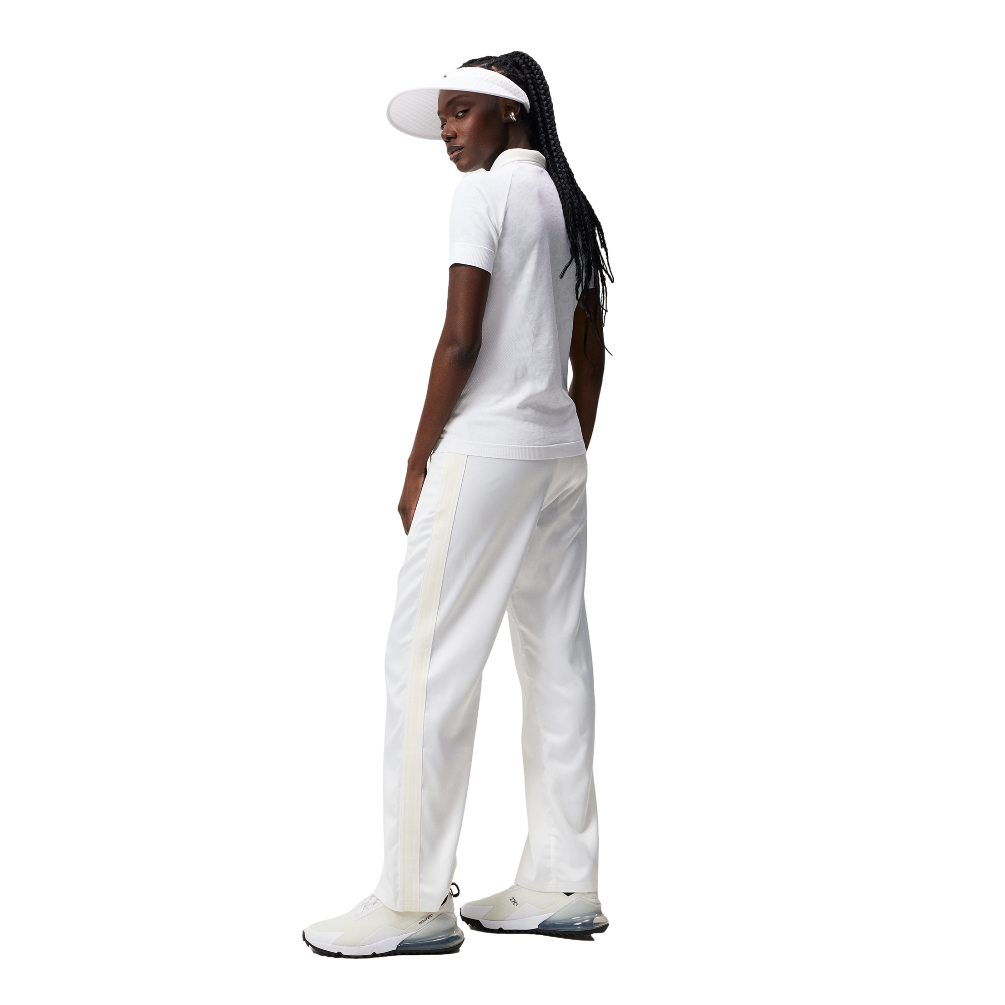 Sadine Seamless Animal Print Women's Short Sleeve Golf Polo Shirt