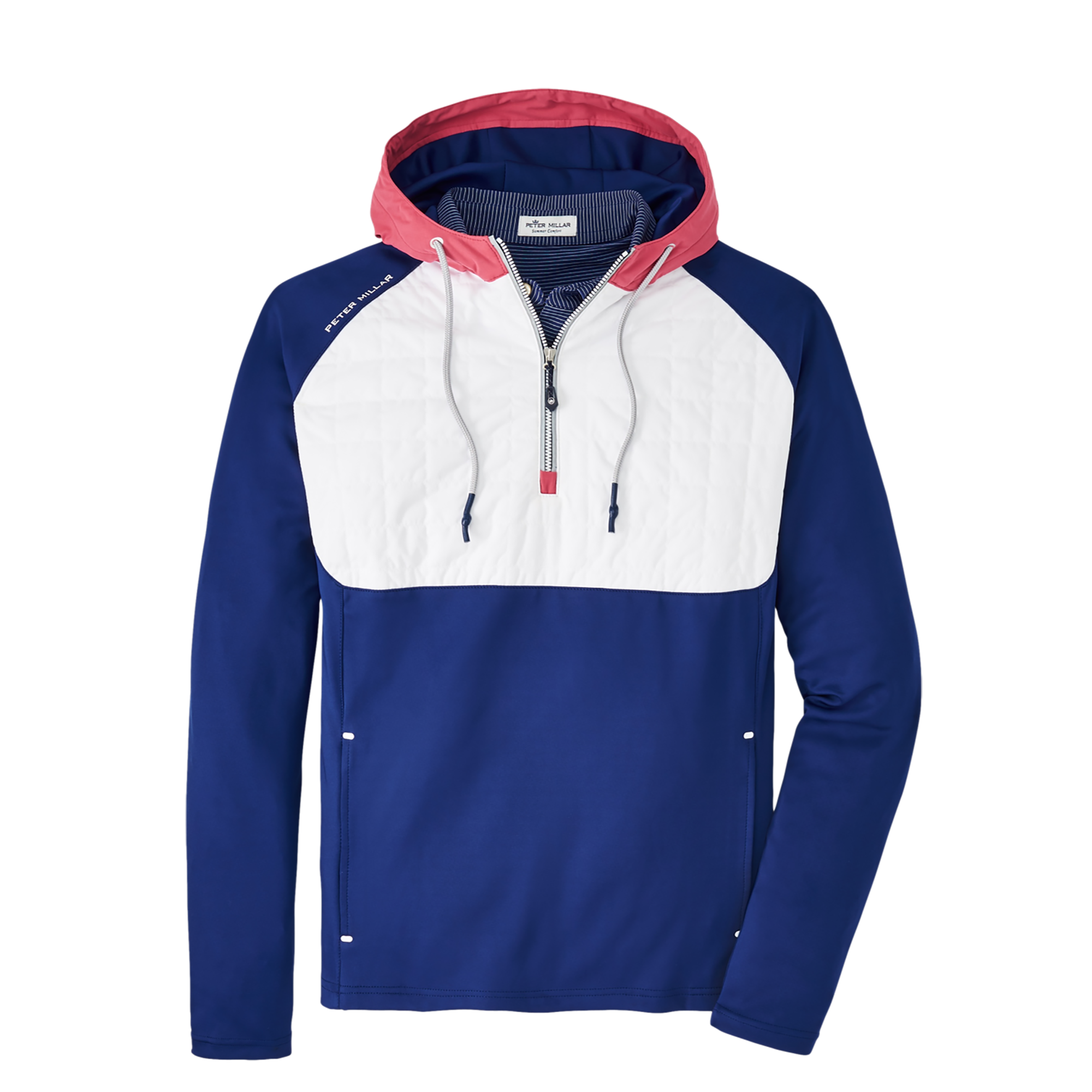 Peter Millar Hyperlight Weld Hybrid Half-Zip Hoodie | PGA