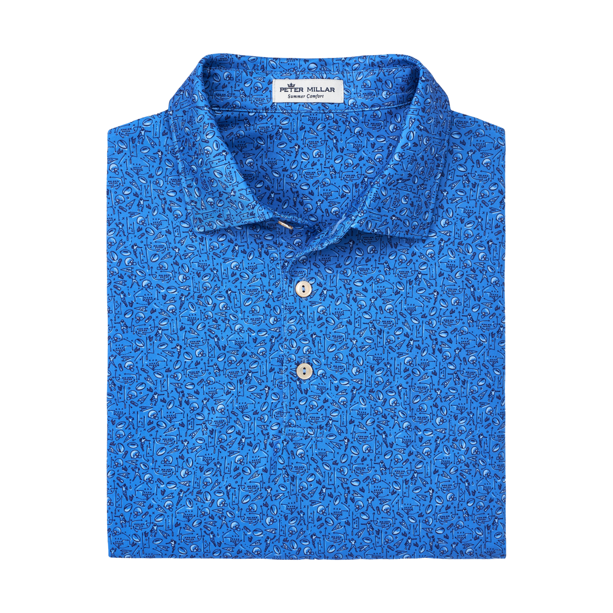 Game Day Performance Jersey Men's Short Sleeve Golf Polo Shirt