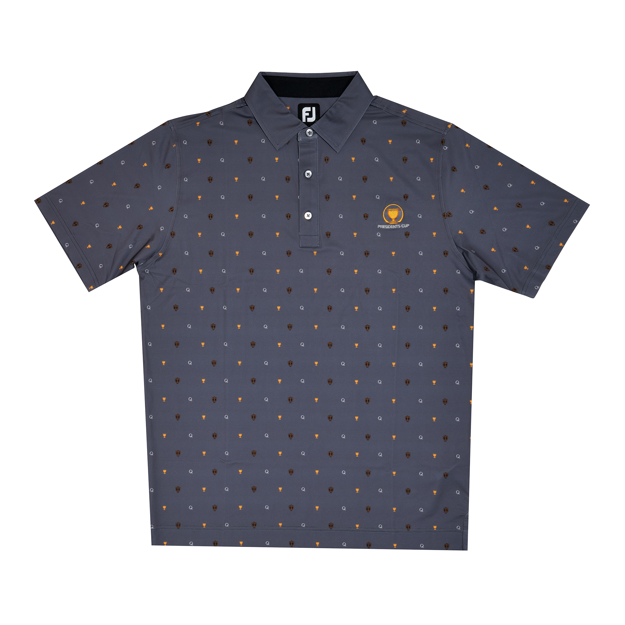 2022 Presidents Cup International Team Foulard Print Polo