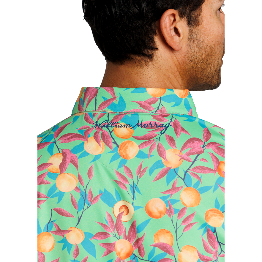 That's A Peach Short Sleeve Polo Shirt