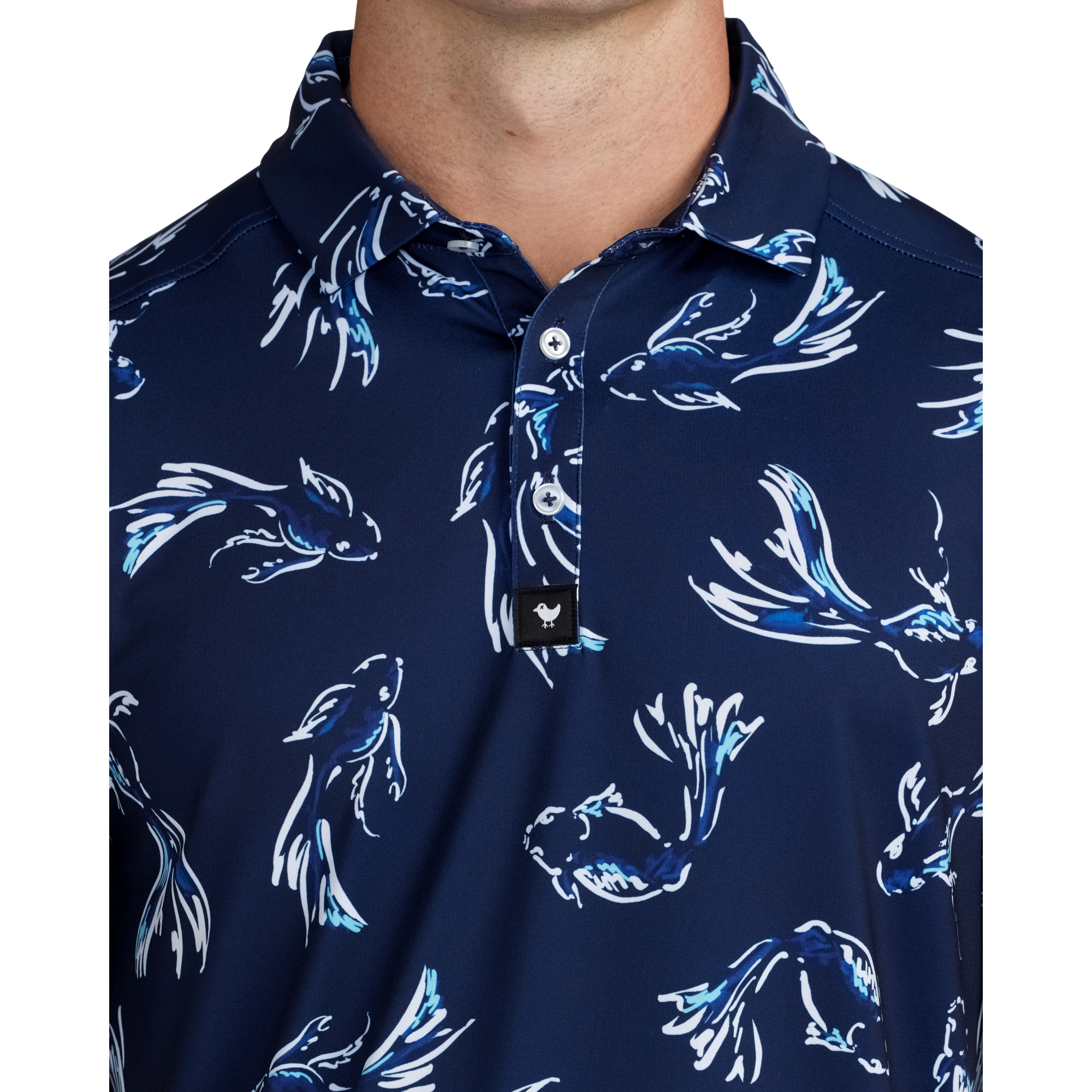 The Shallows Men's Short Sleeve Golf Polo Shirt