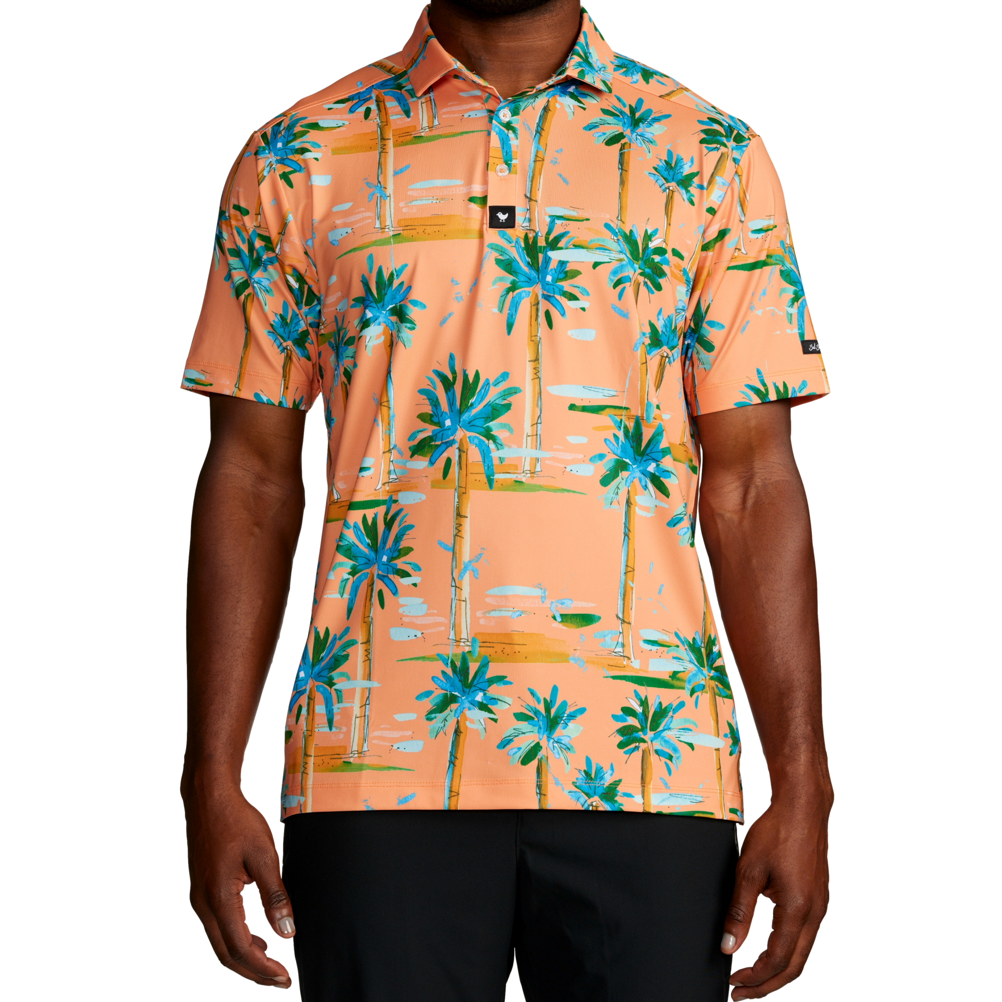 Hotel California Men's Short Sleeve Golf Polo Shirt