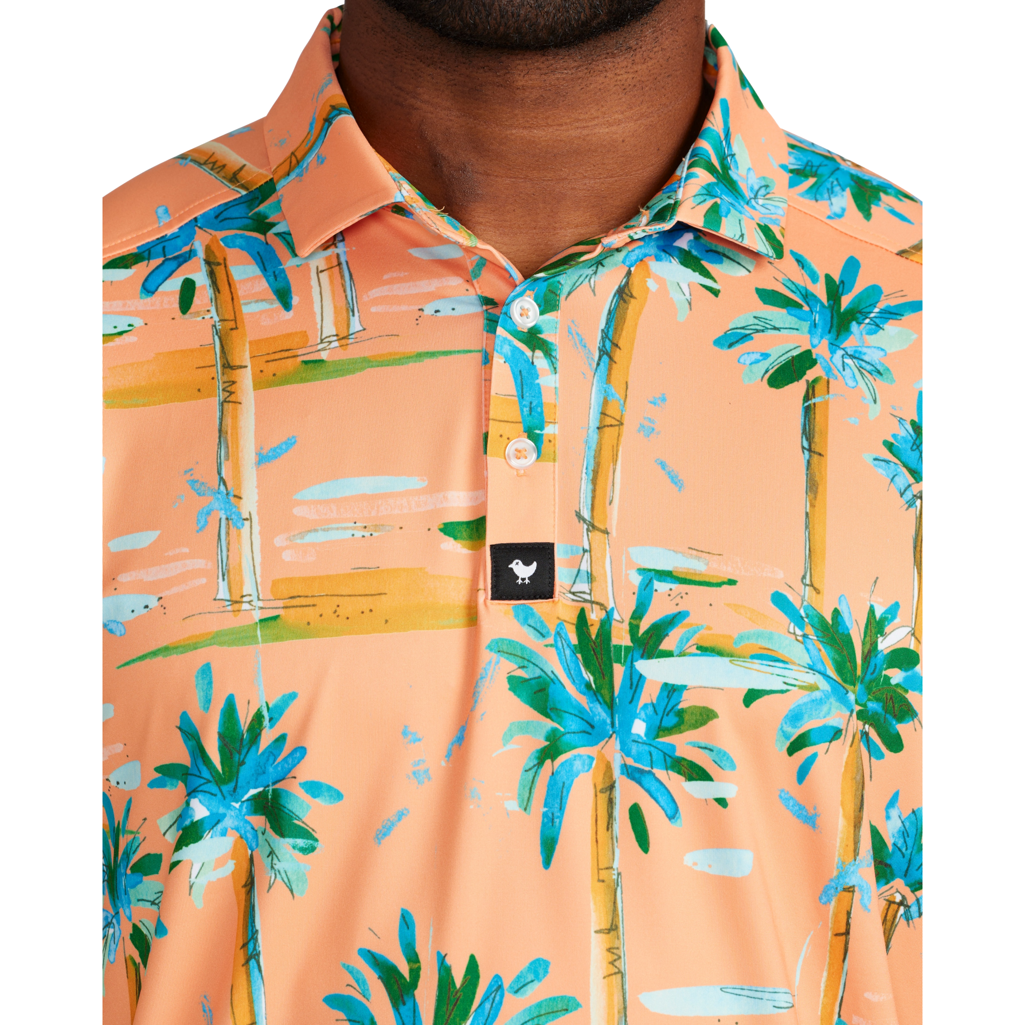 Hotel California Men's Short Sleeve Golf Polo Shirt