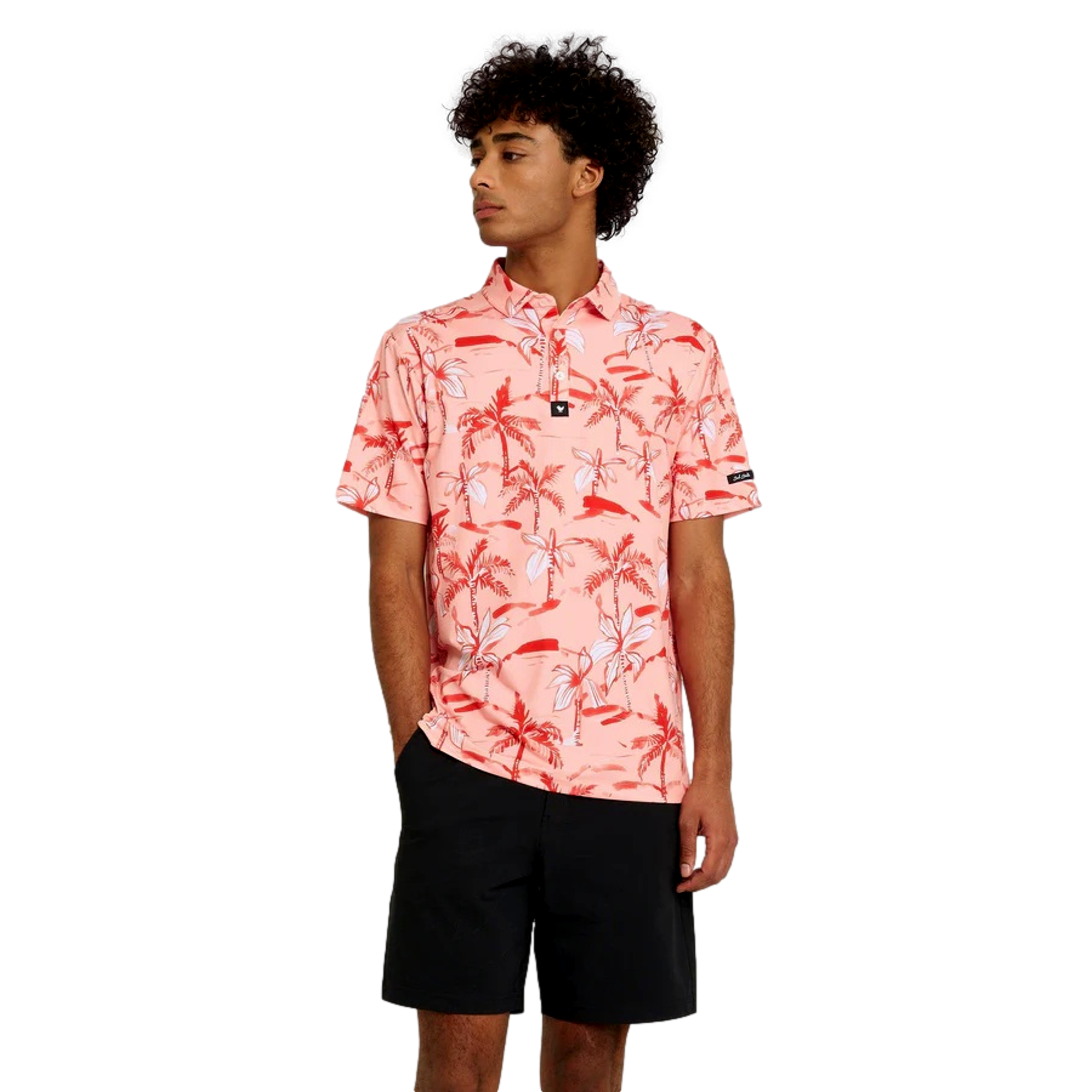Ricky Rose Men's Short Sleeve Golf Polo Shirt