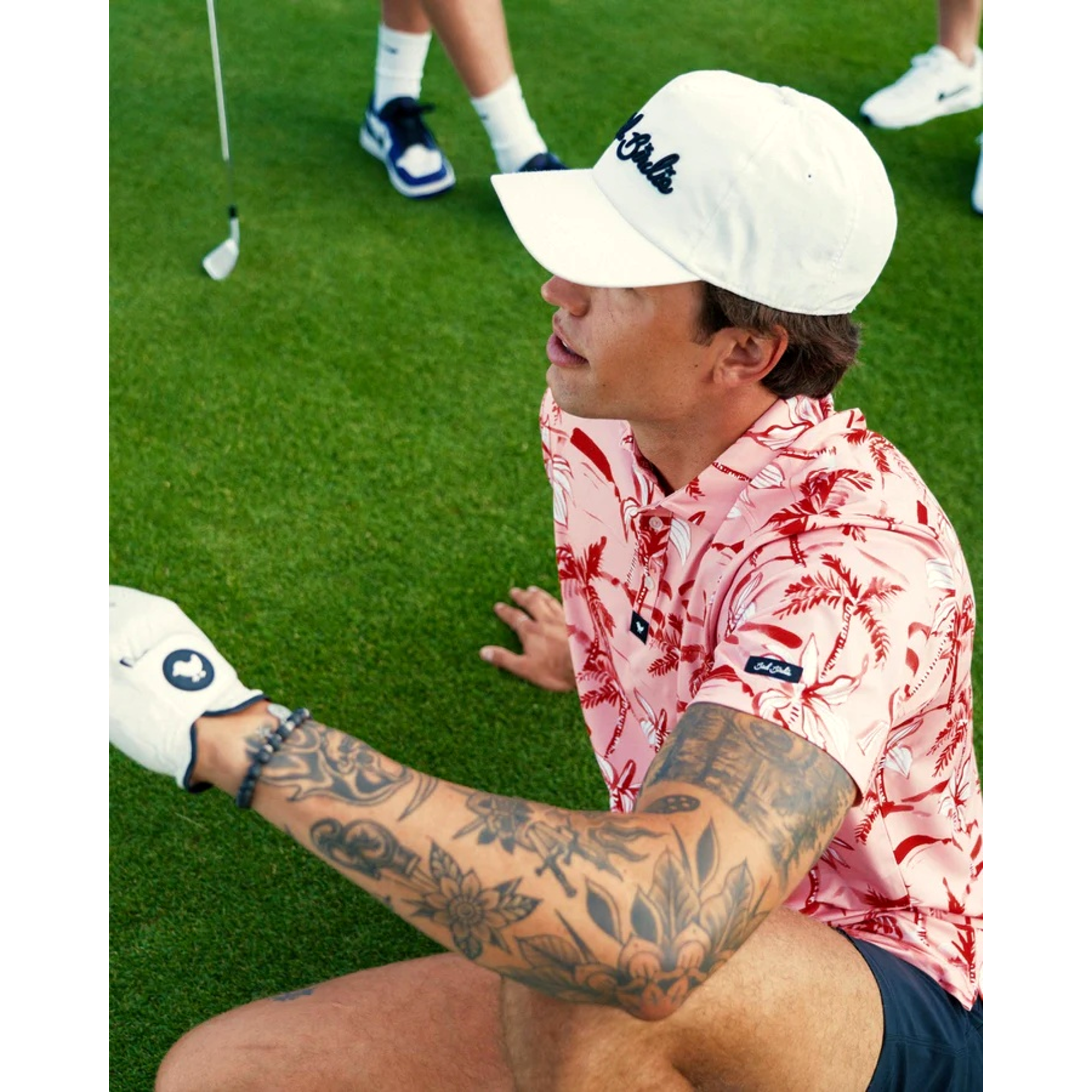 Ricky Rose Men's Short Sleeve Golf Polo Shirt