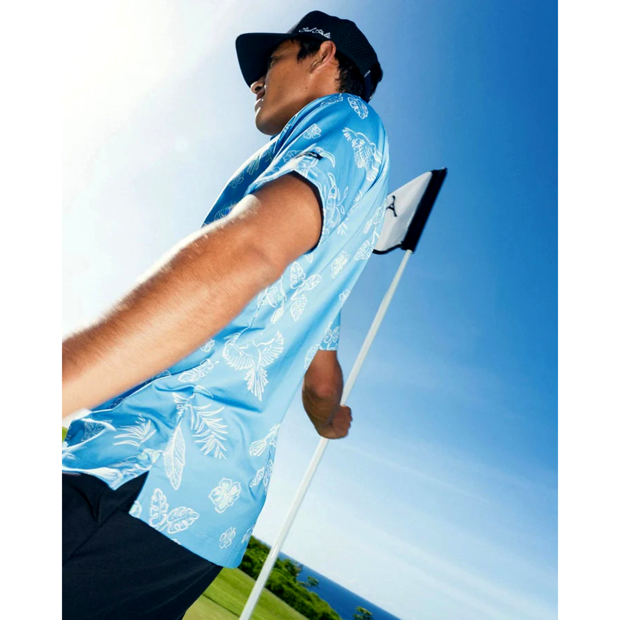 No Fly Zone Men's Short Sleeve Golf Polo Shirt