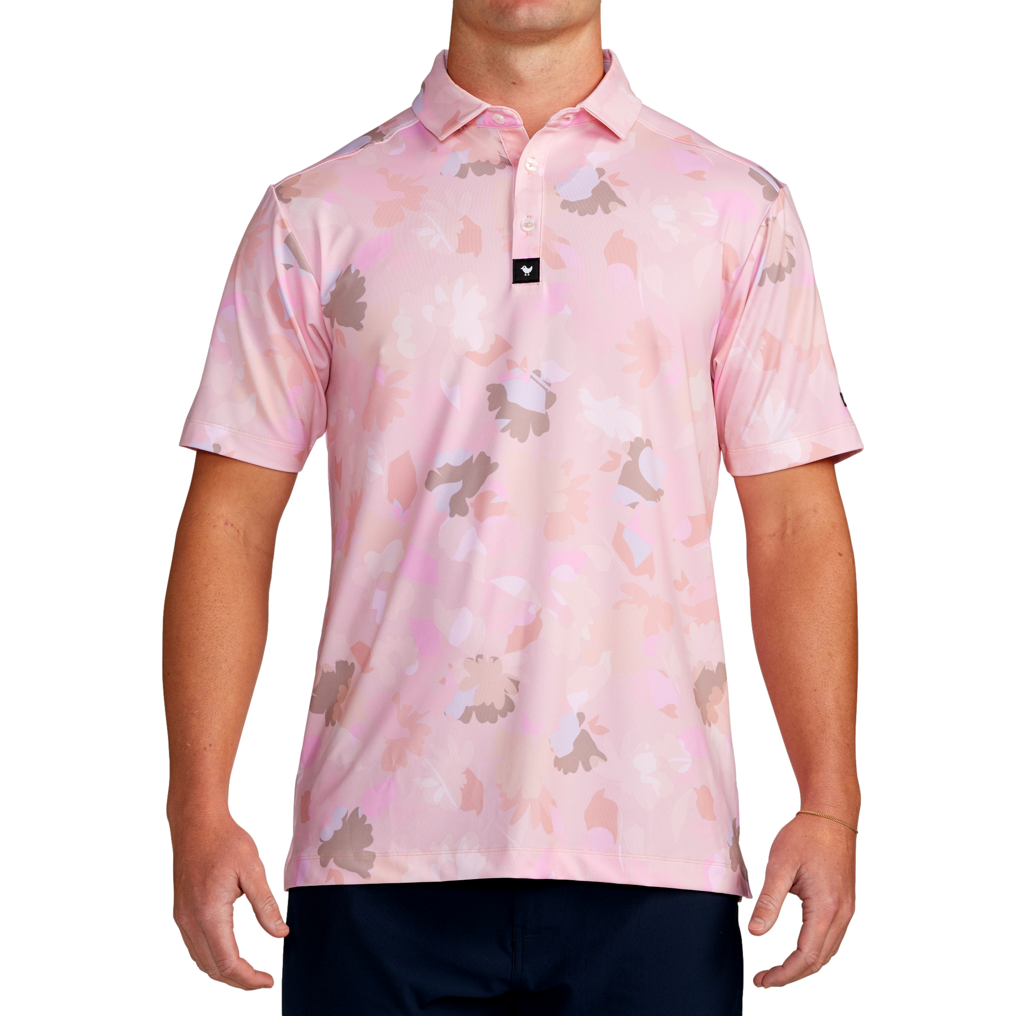 The Roosevelt Men's Short Sleeve Golf Polo Shirt