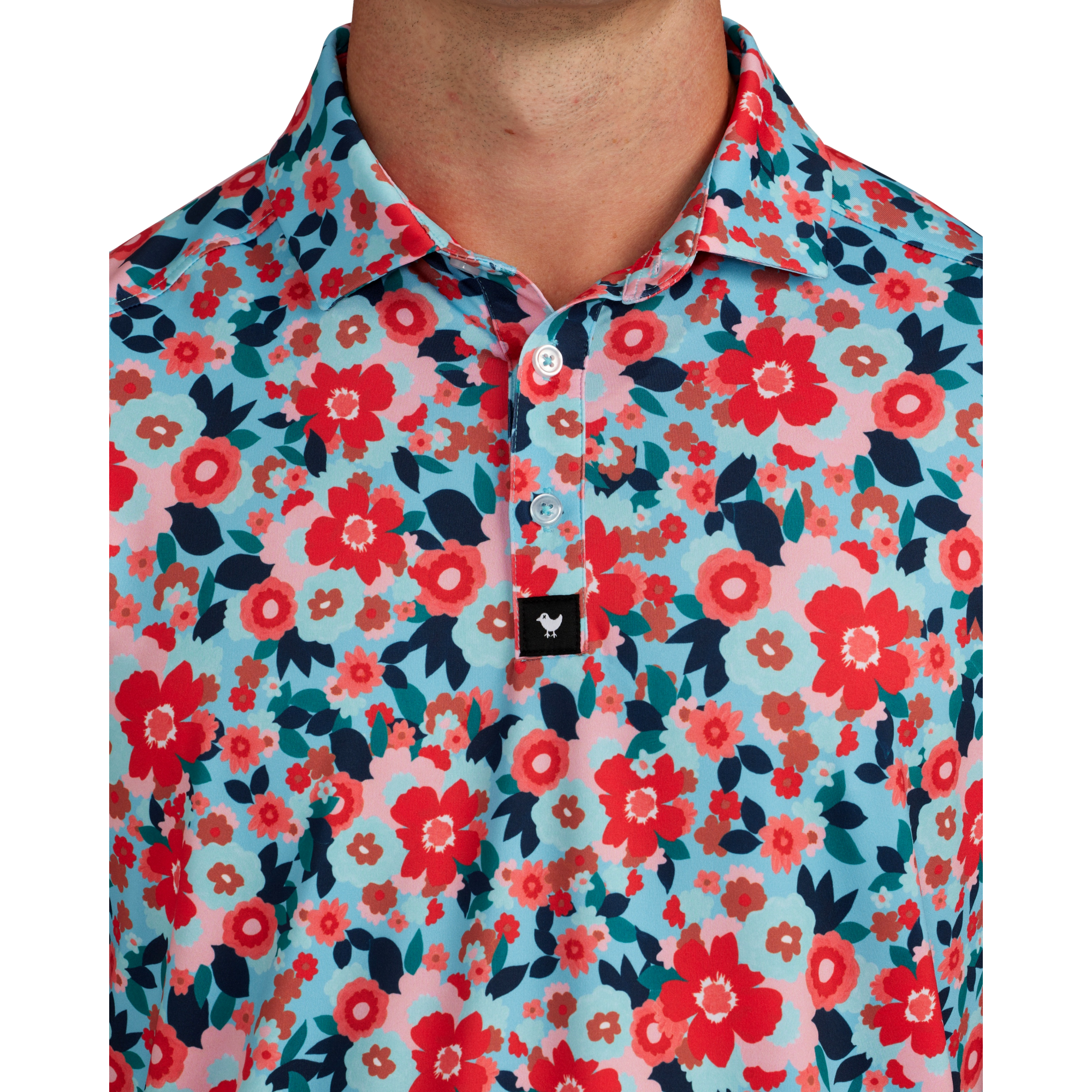 USA Men's Short Sleeve Golf Polo Shirt