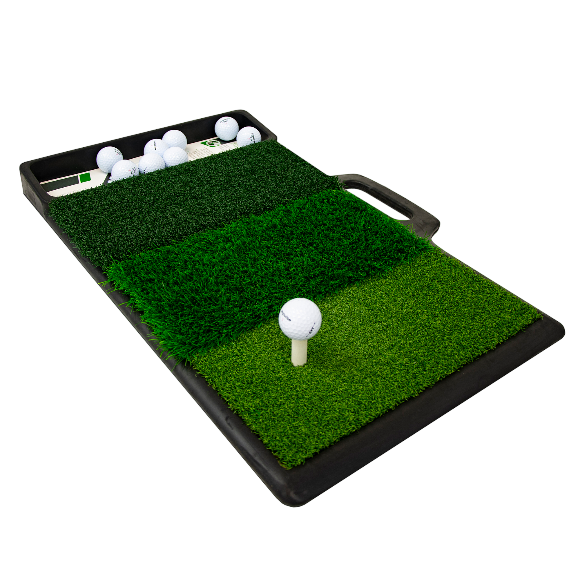 3 Tier Practice Mat w/ Ball Tray