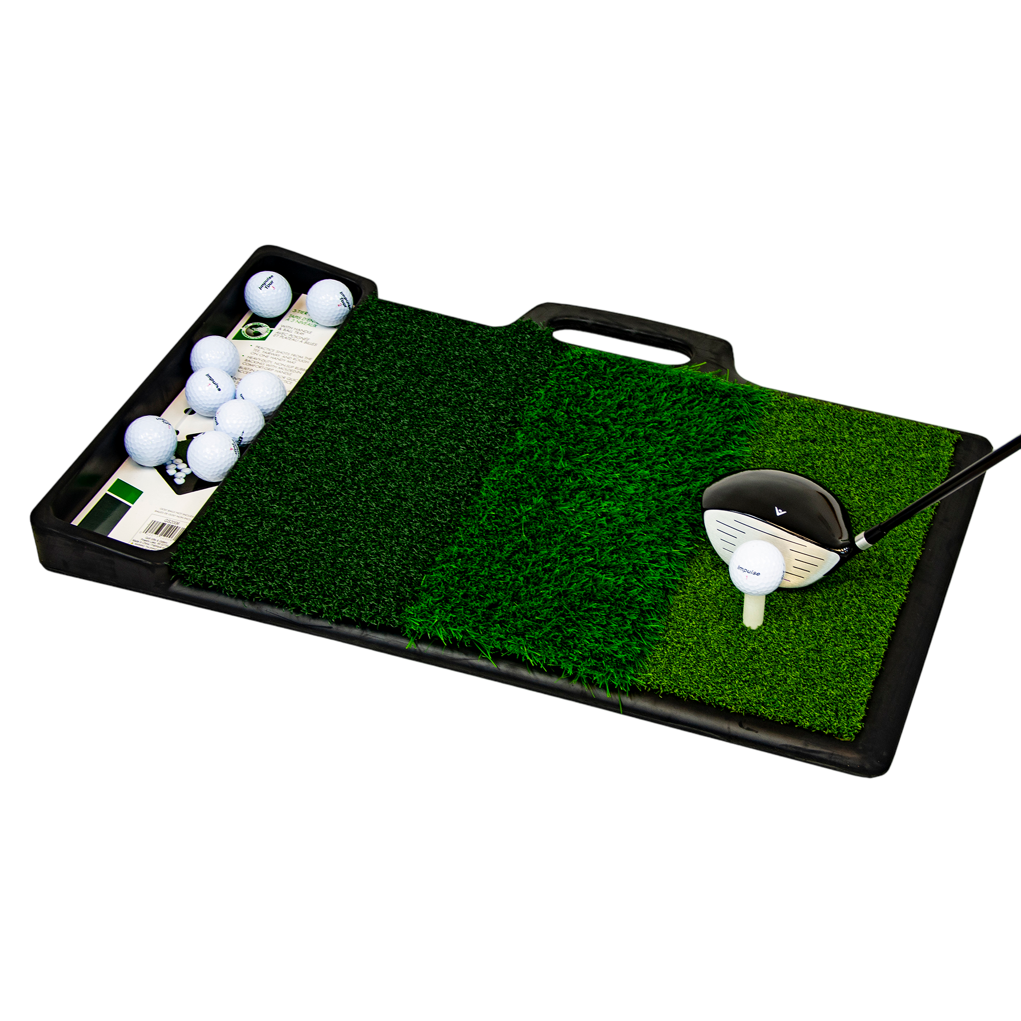 3 Tier Practice Mat w/ Ball Tray