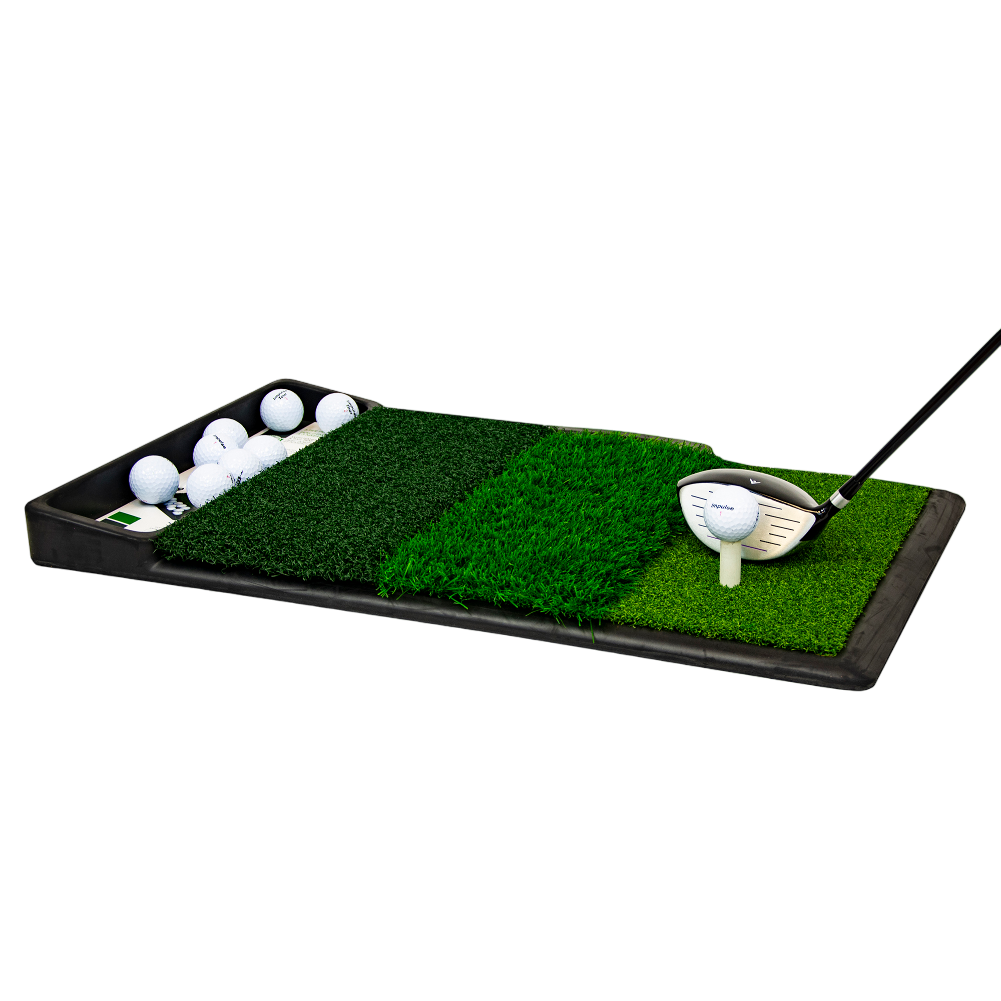 3 Tier Practice Mat w/ Ball Tray