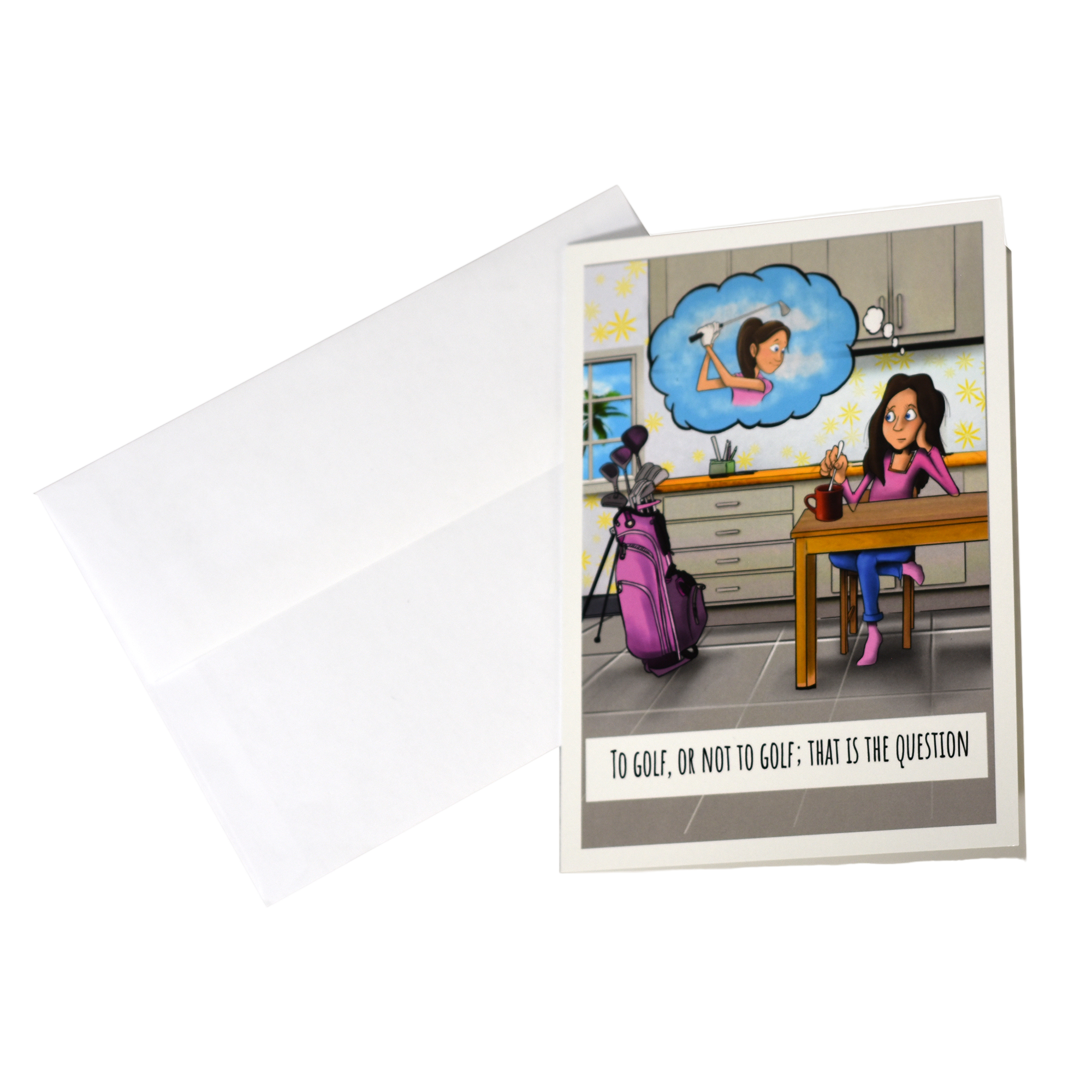 To Golf or Not to Golf Card