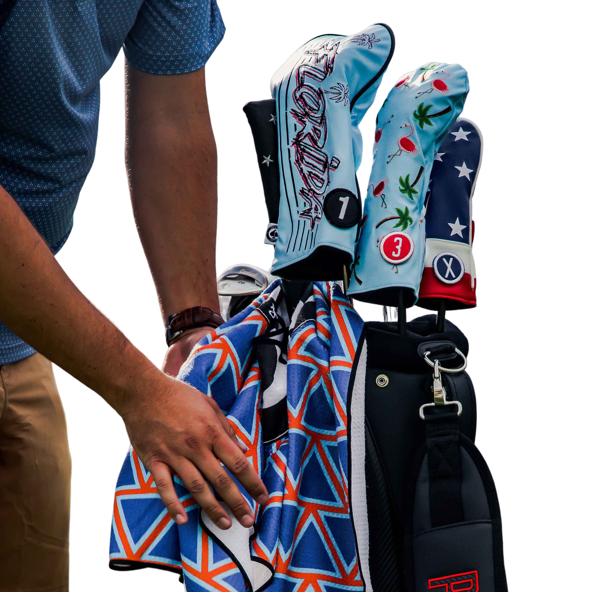 Dancing Flamingo Fairway Wood Headcover