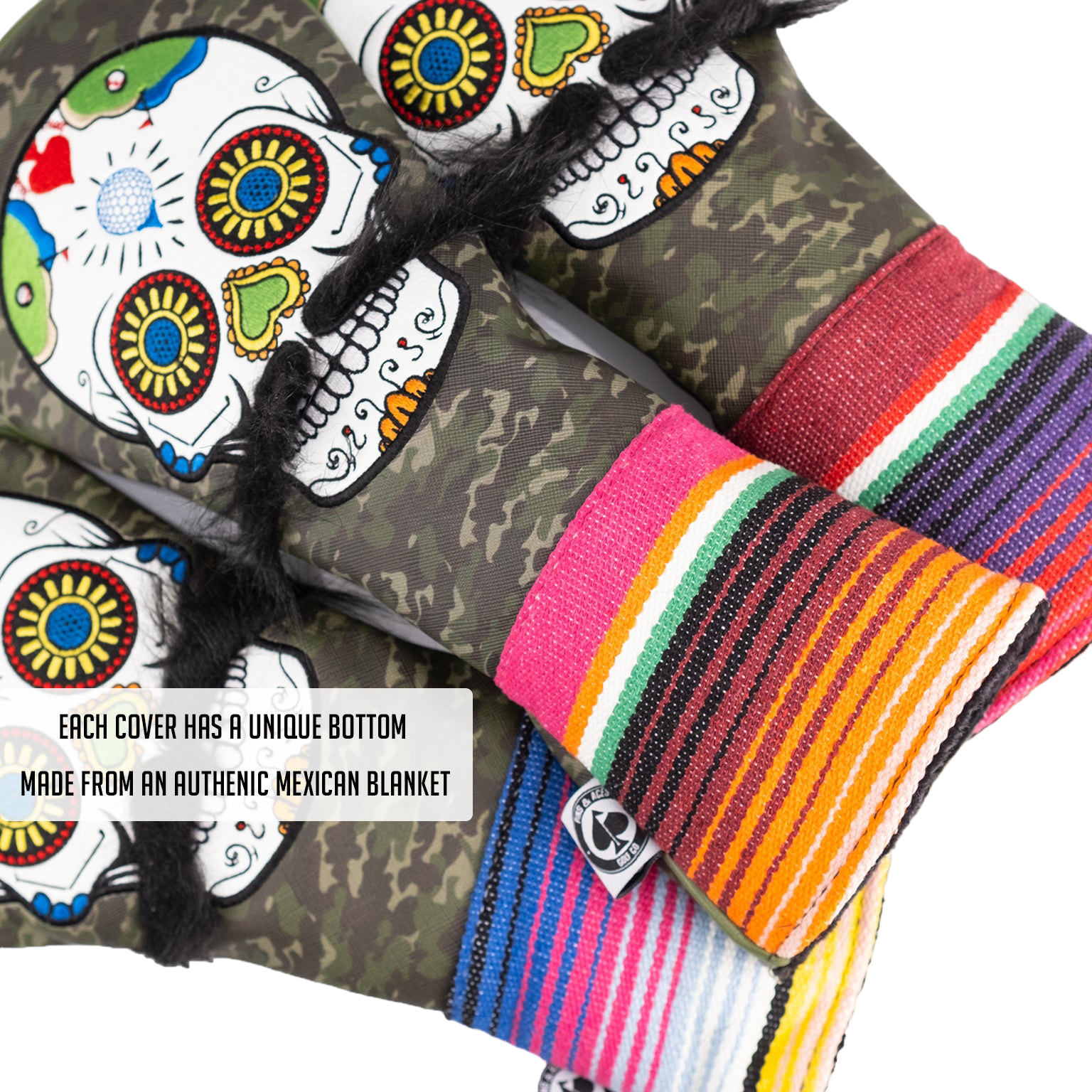 Pins and Aces Driver Headcover - Thumbnail 5